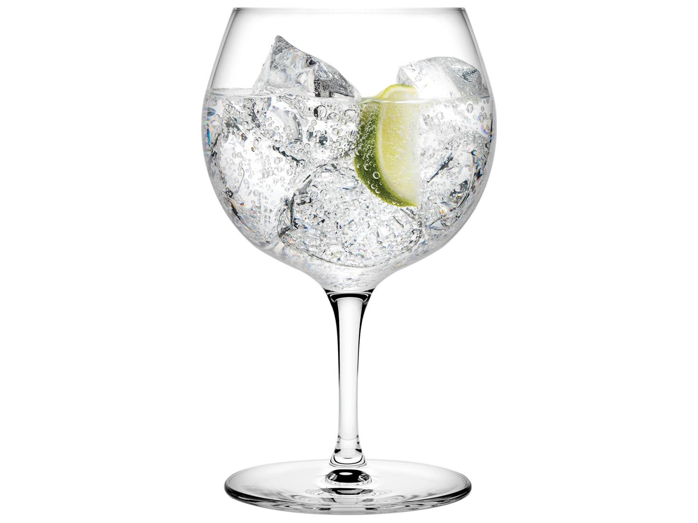 NUDE Vintage Clear Gin Tonic Glass Set of 2