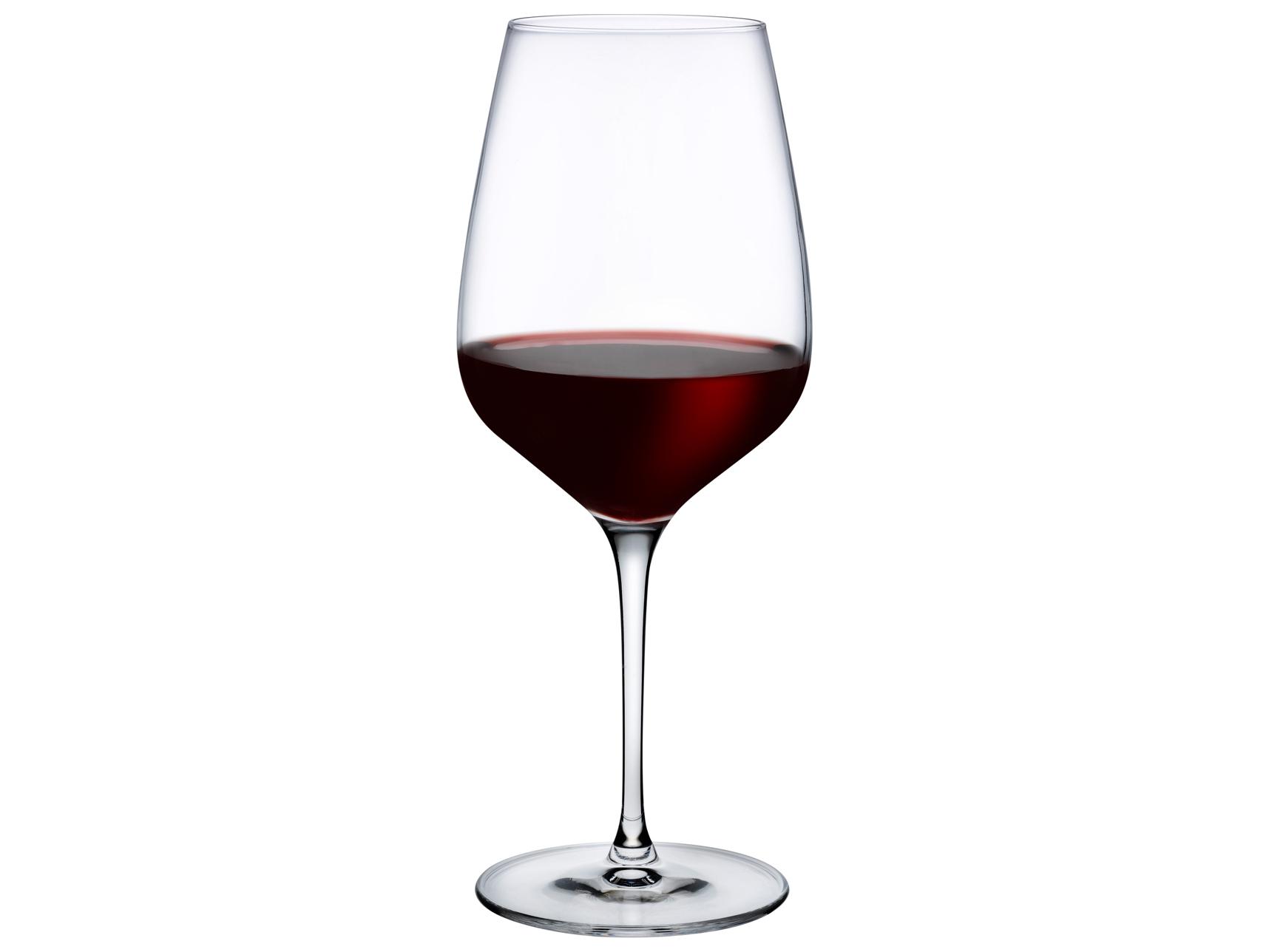 NUDE Refine Clear Red Wine Glass Set of 2