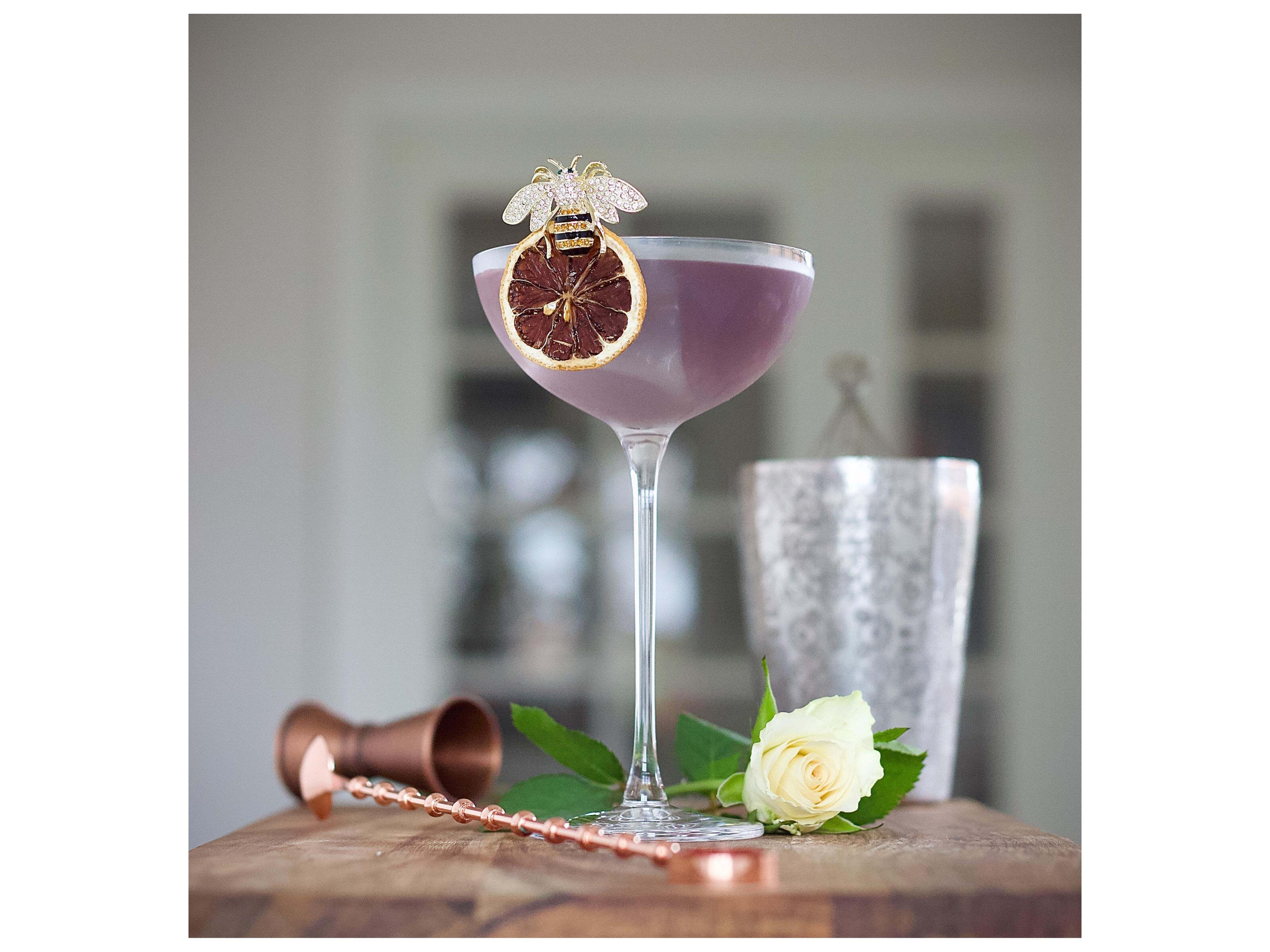 NUDE Hepburn Clear Hepburn Coupe Set of 2