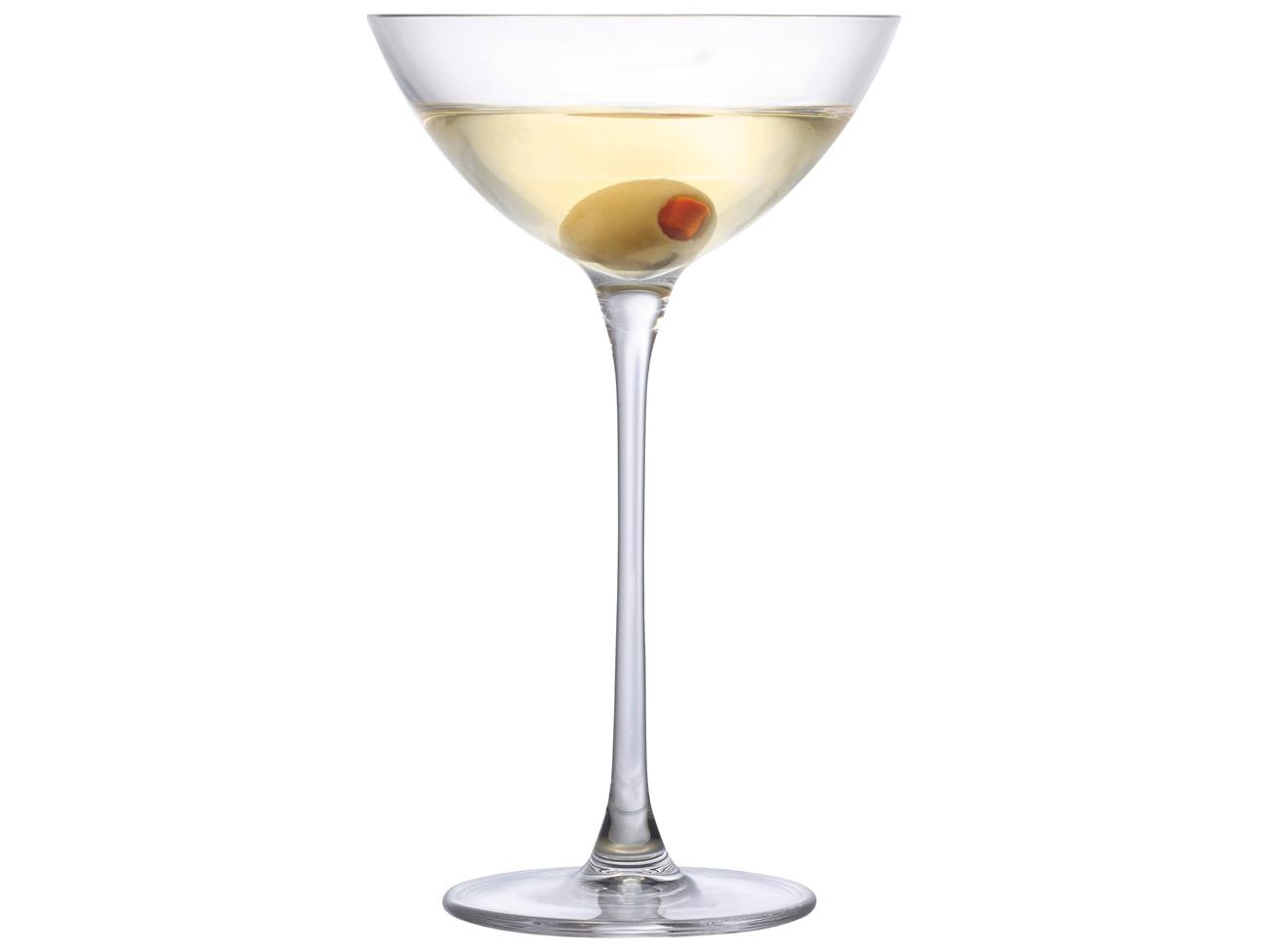 NUDE Savage Clear Coupetini Glass Set of 2