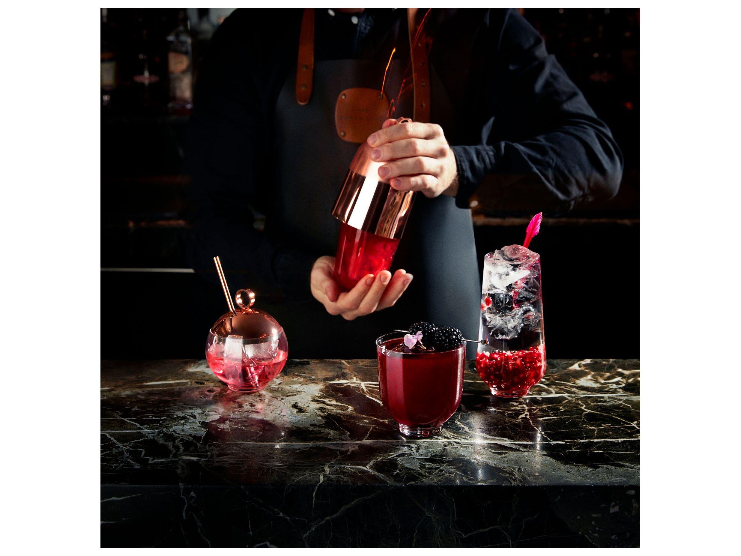 NUDE Hepburn Glass And Top Cover Shaker