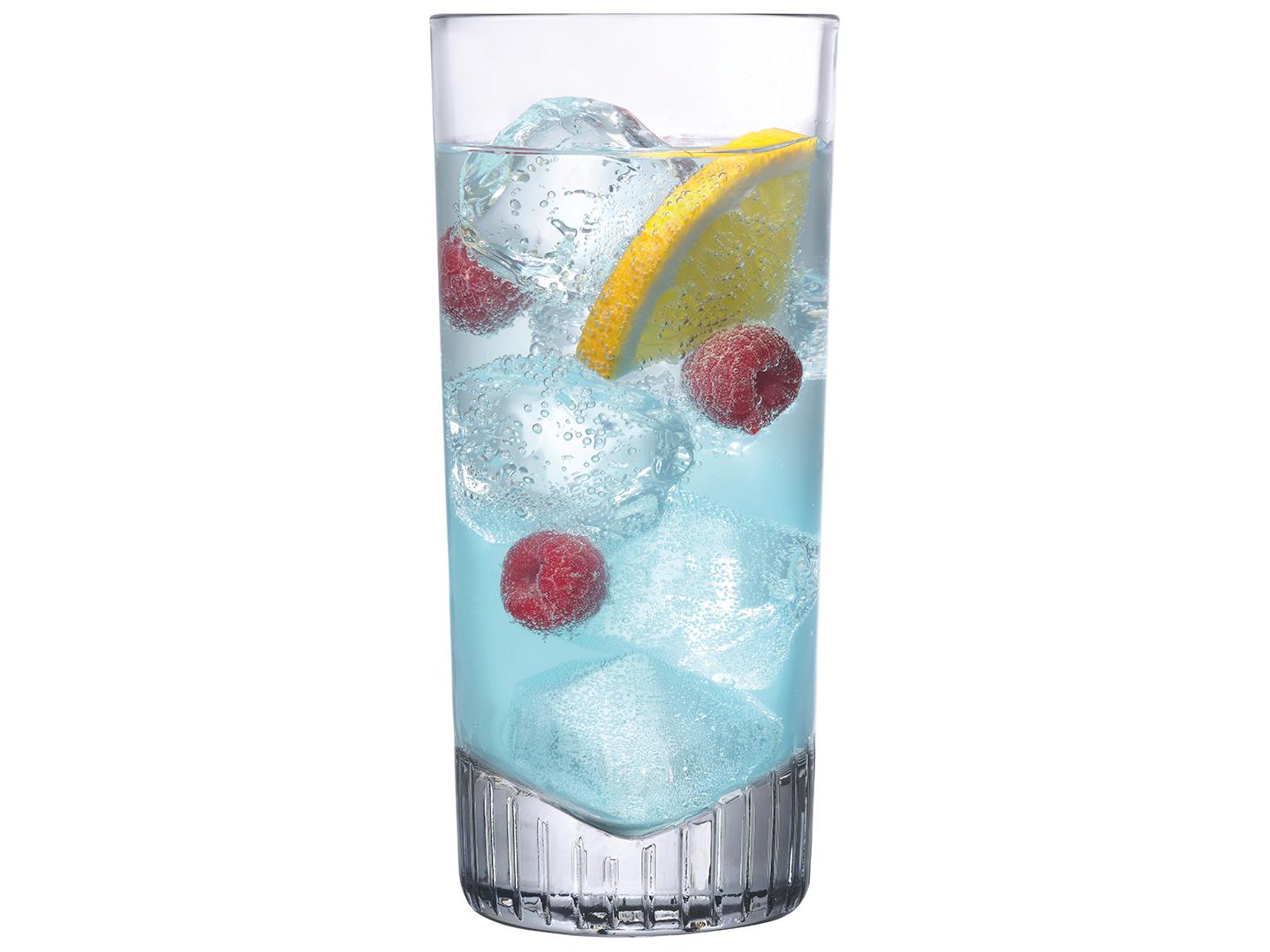 NUDE Caldera Clear Highball Glass Set of 4