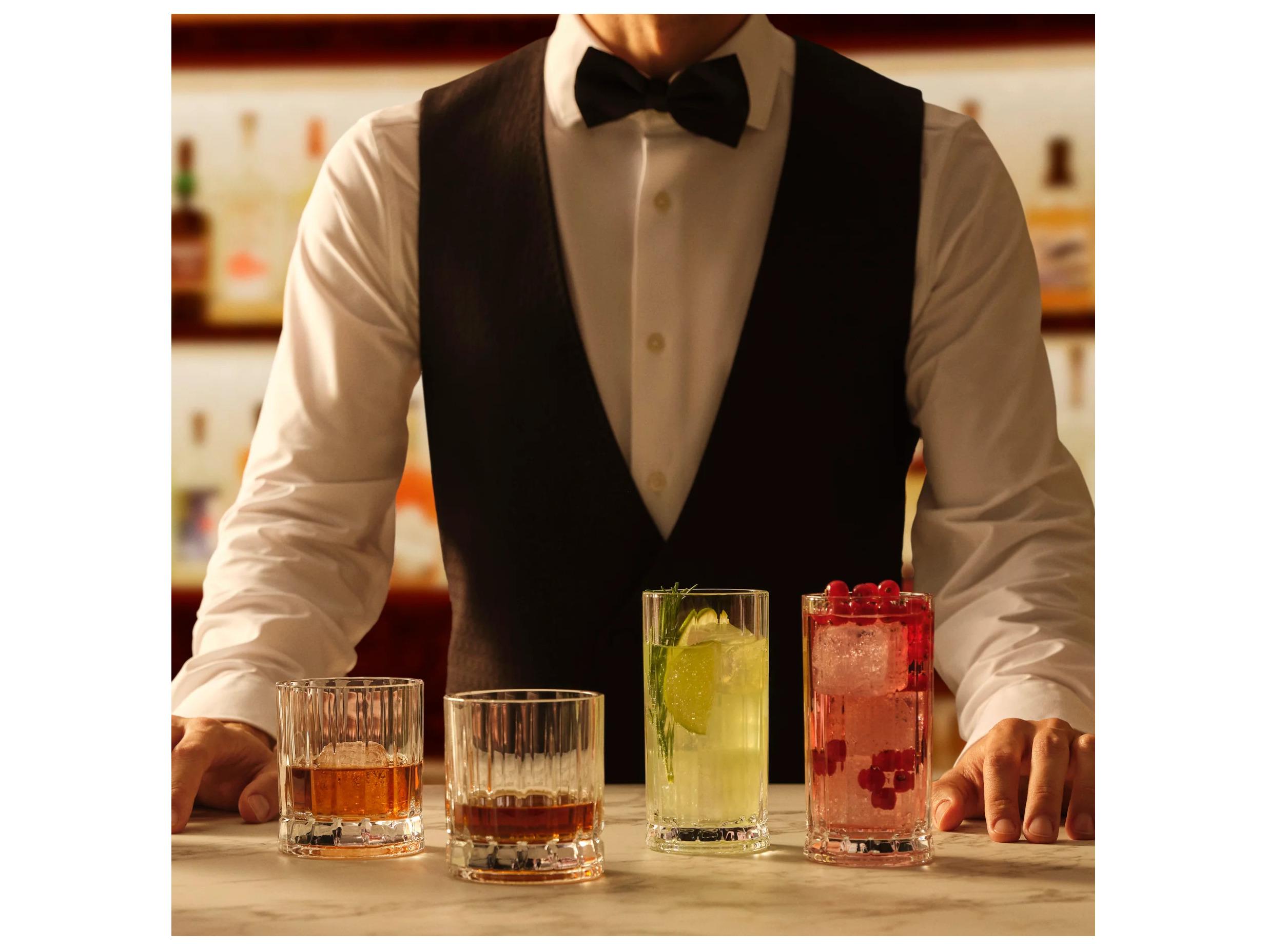 NUDE Wayne Clear DOF Whisky Glass Set of 4