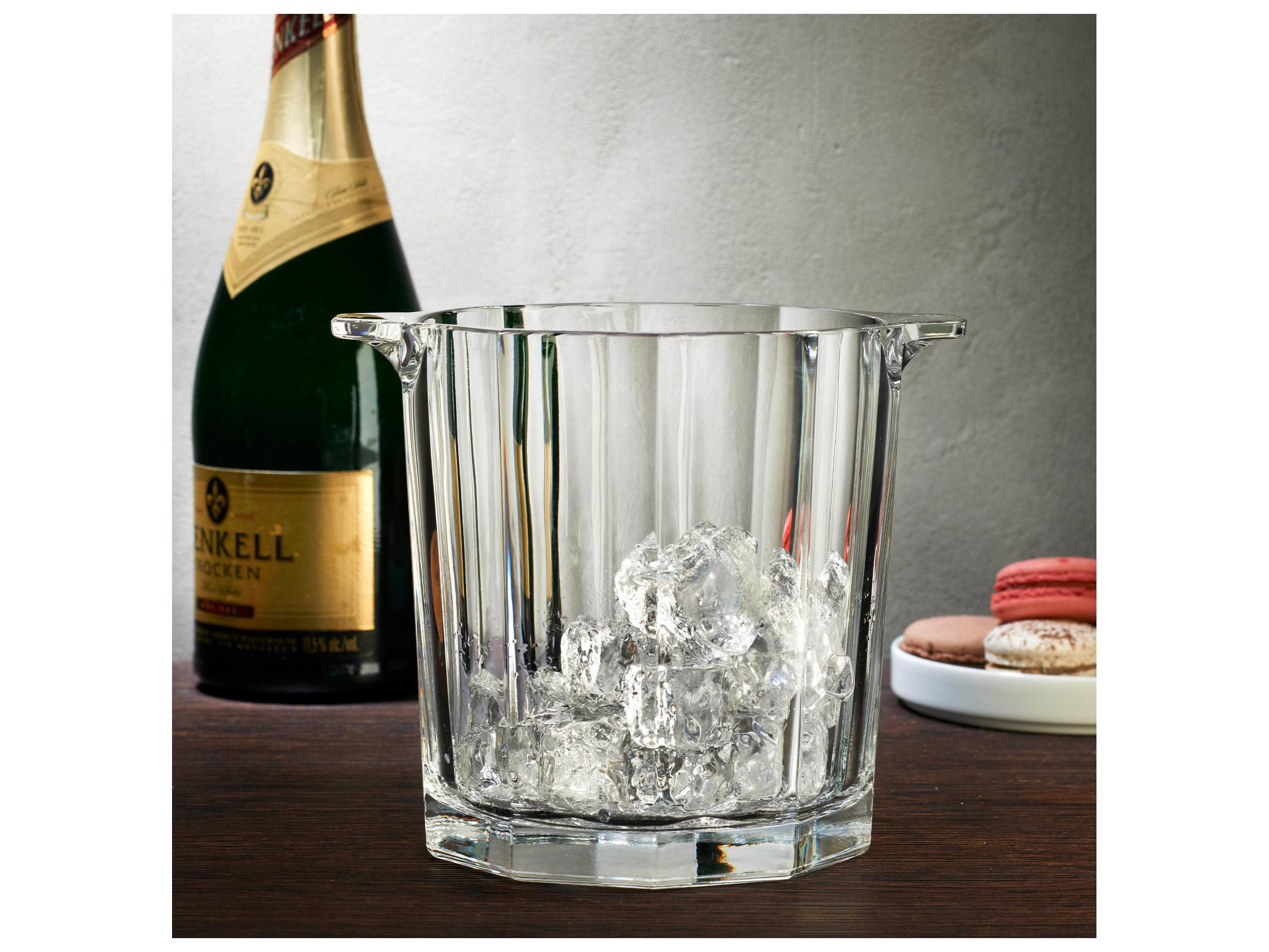 NUDE Hemingway Clear Ice Bucket
