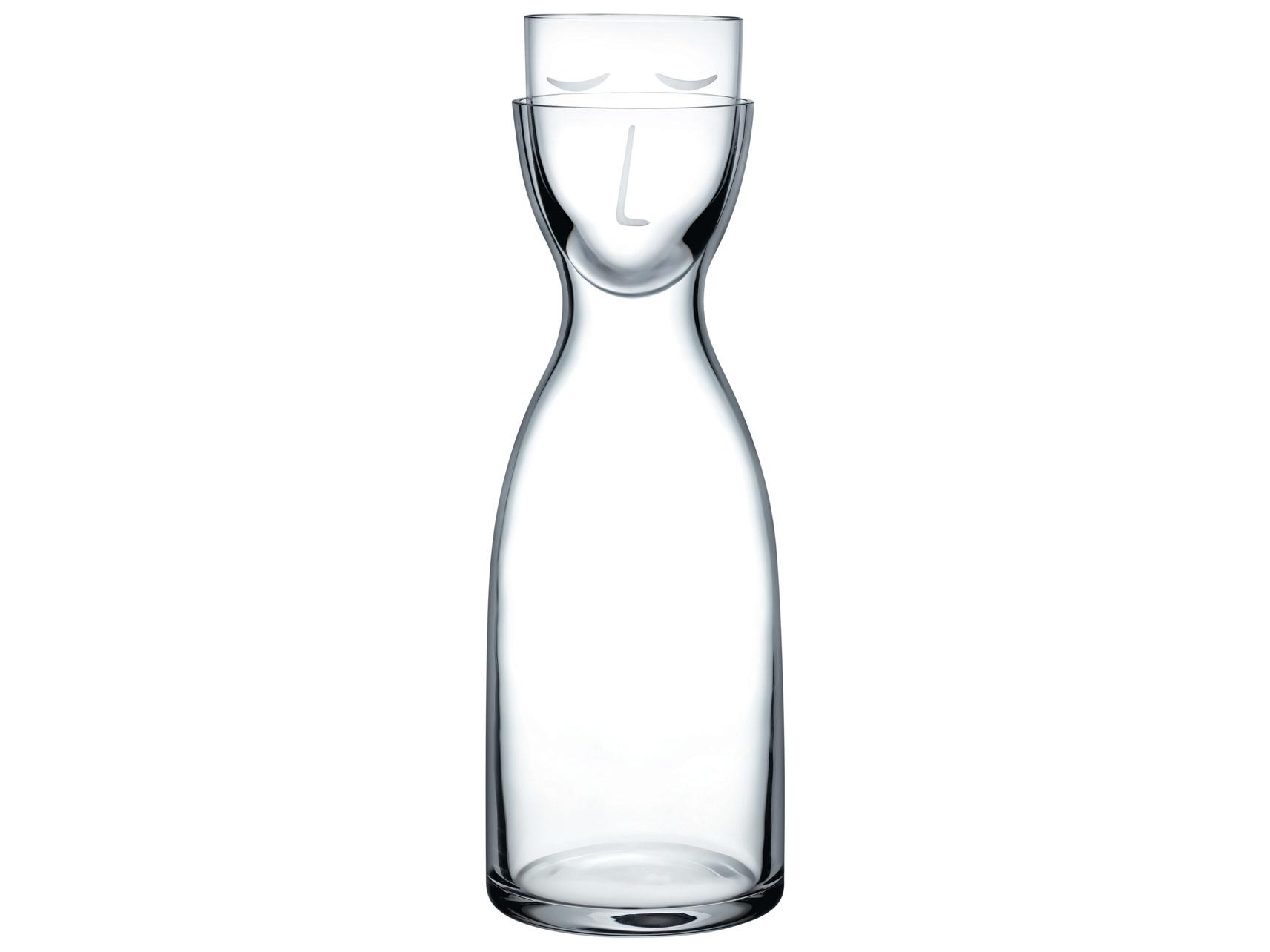 NUDE Mr. & Mrs. Clear Tall Water Set