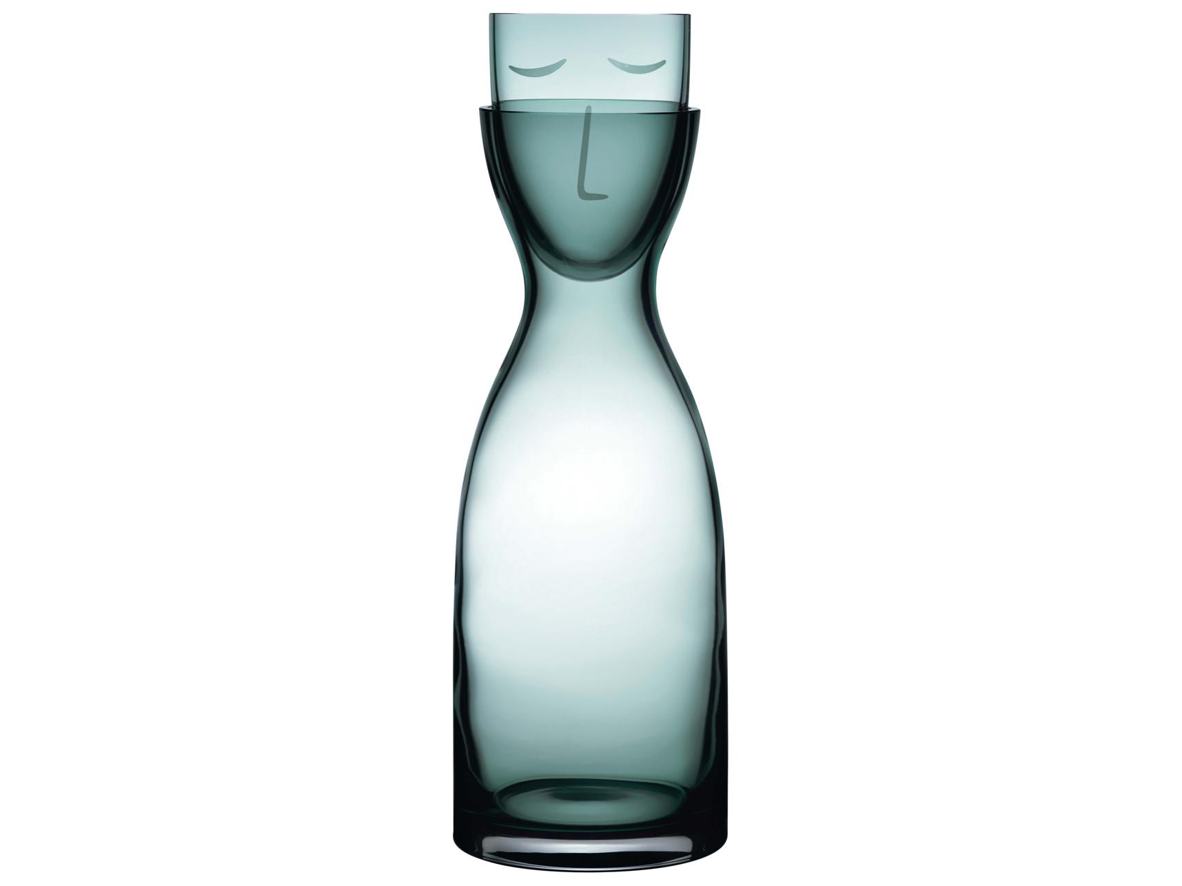 NUDE Mr. & Mrs. Green Tall Water Set