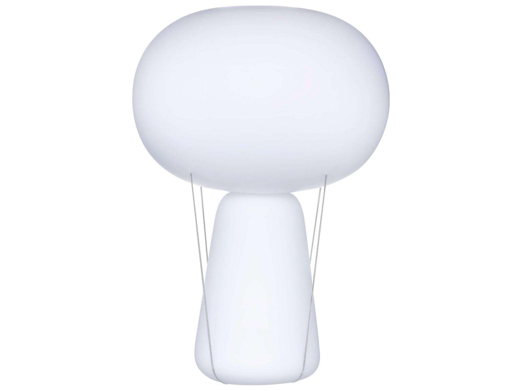 NUDE Blow Opal White Table Lamp