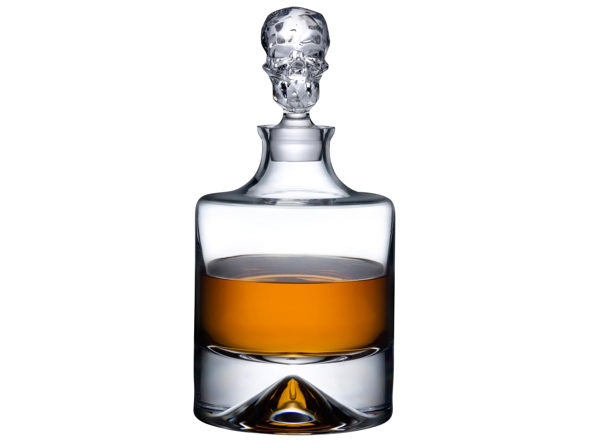 NUDE Shade Clear Whiskey Carafe