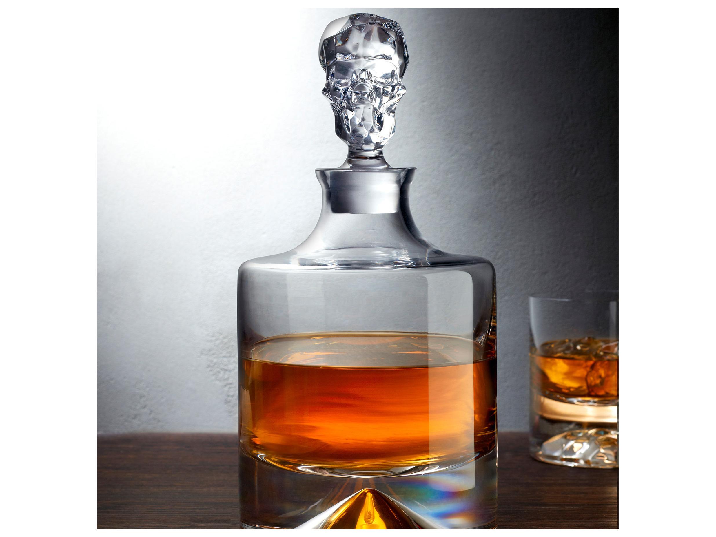 NUDE Shade Clear Whiskey Carafe