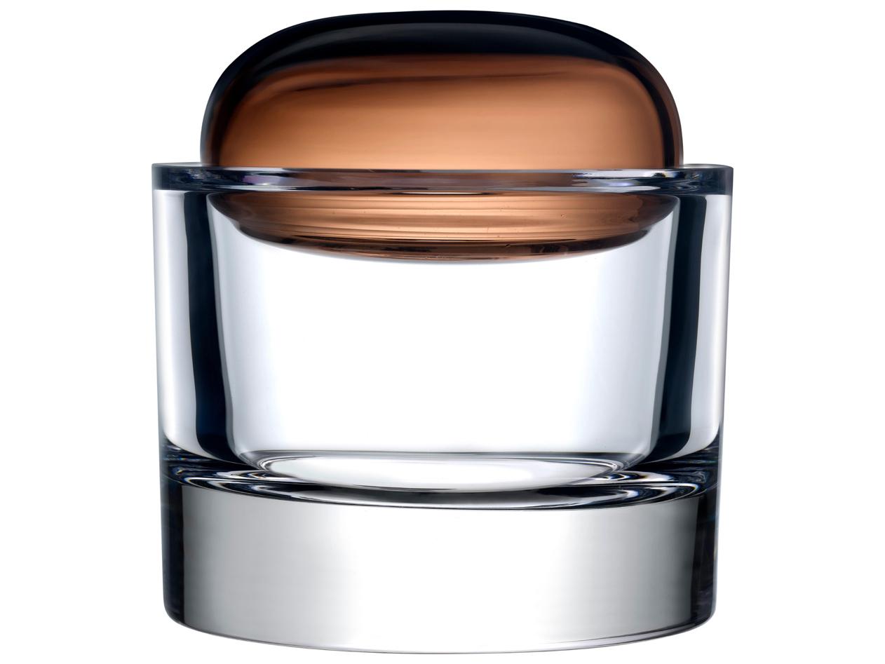 NUDE Ecrin Caramel Lid Storage Box