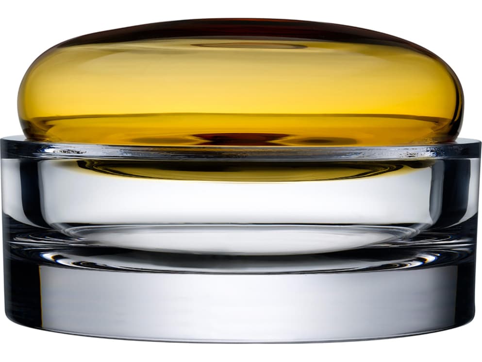 NUDE Ecrin Amber Lid Storage Box