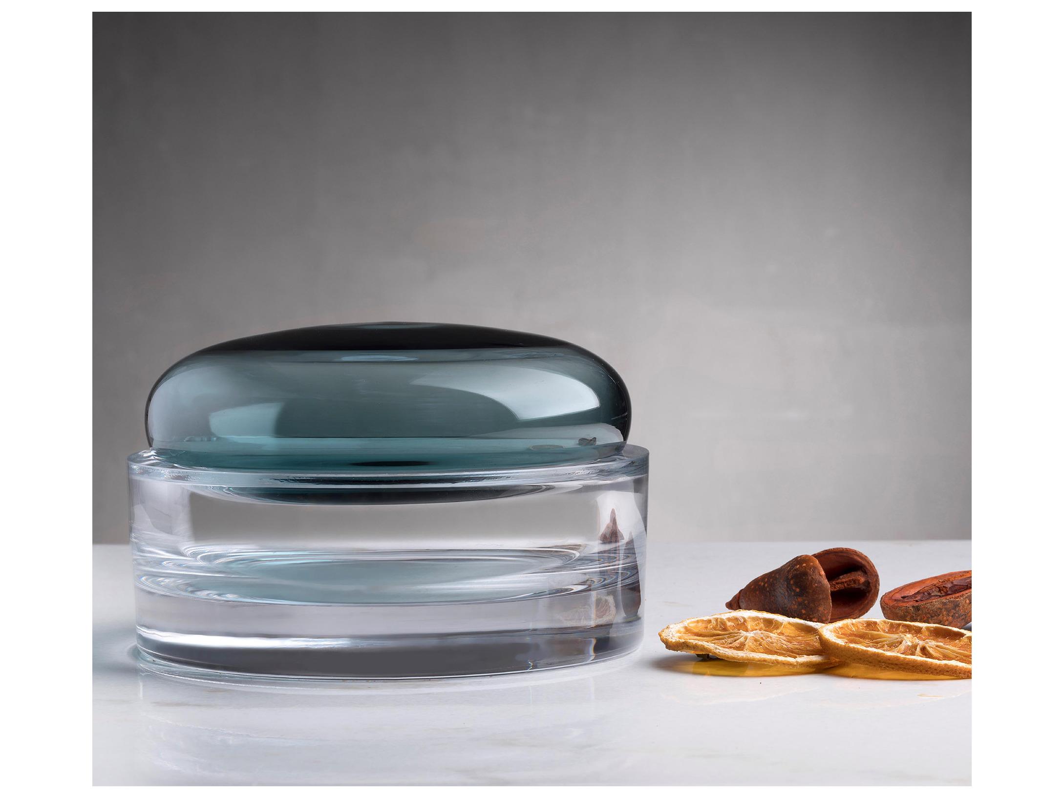 NUDE Ecrin Petroleum Green Lid Storage Box