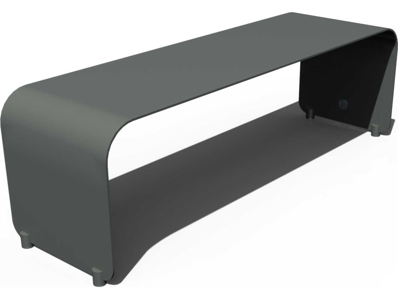 Orange White Accent Bench