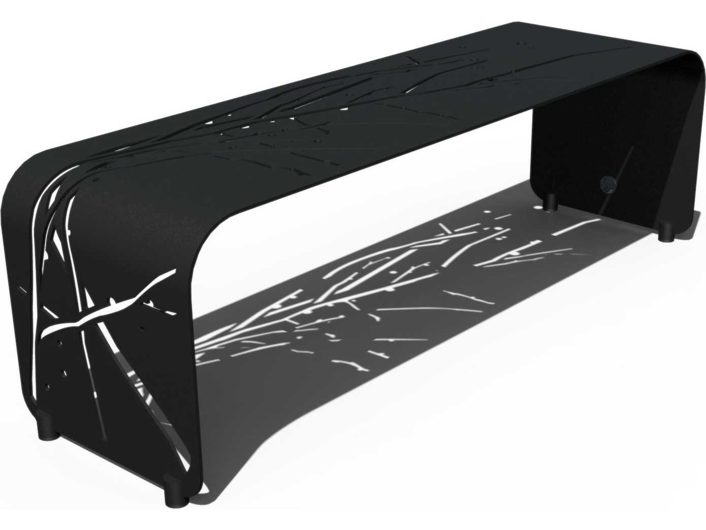 Orange Green Accent Bench