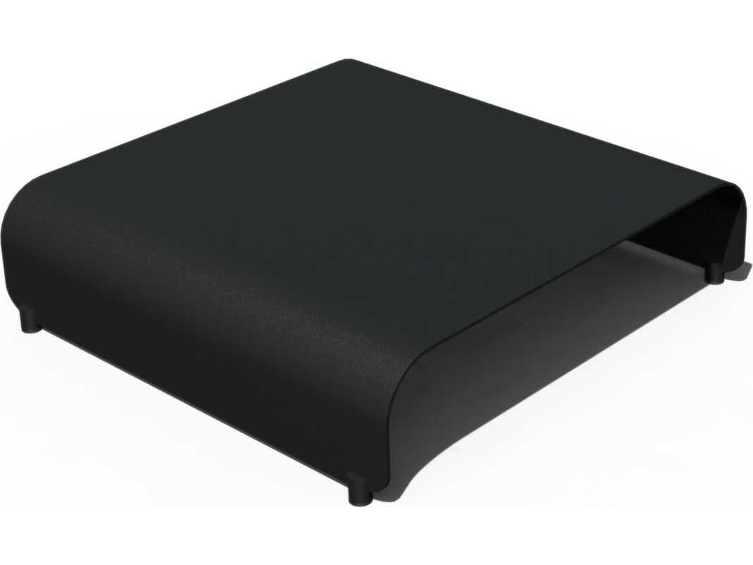 Orange Square Metal Coffee Table