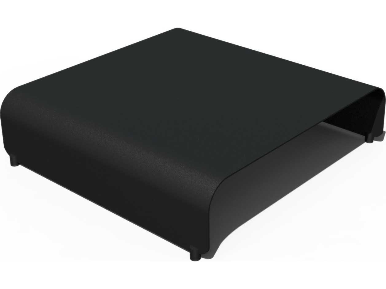 Orange Square Metal Coffee Table