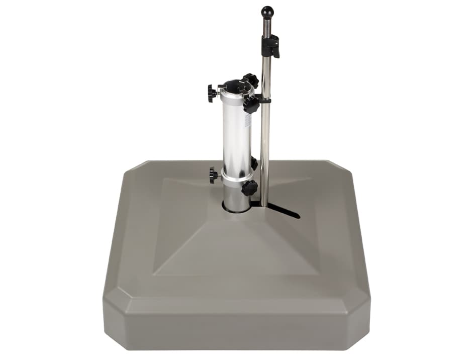 Oasis Rolling Bases 220lb Zinc Plated Round Umbrella Base