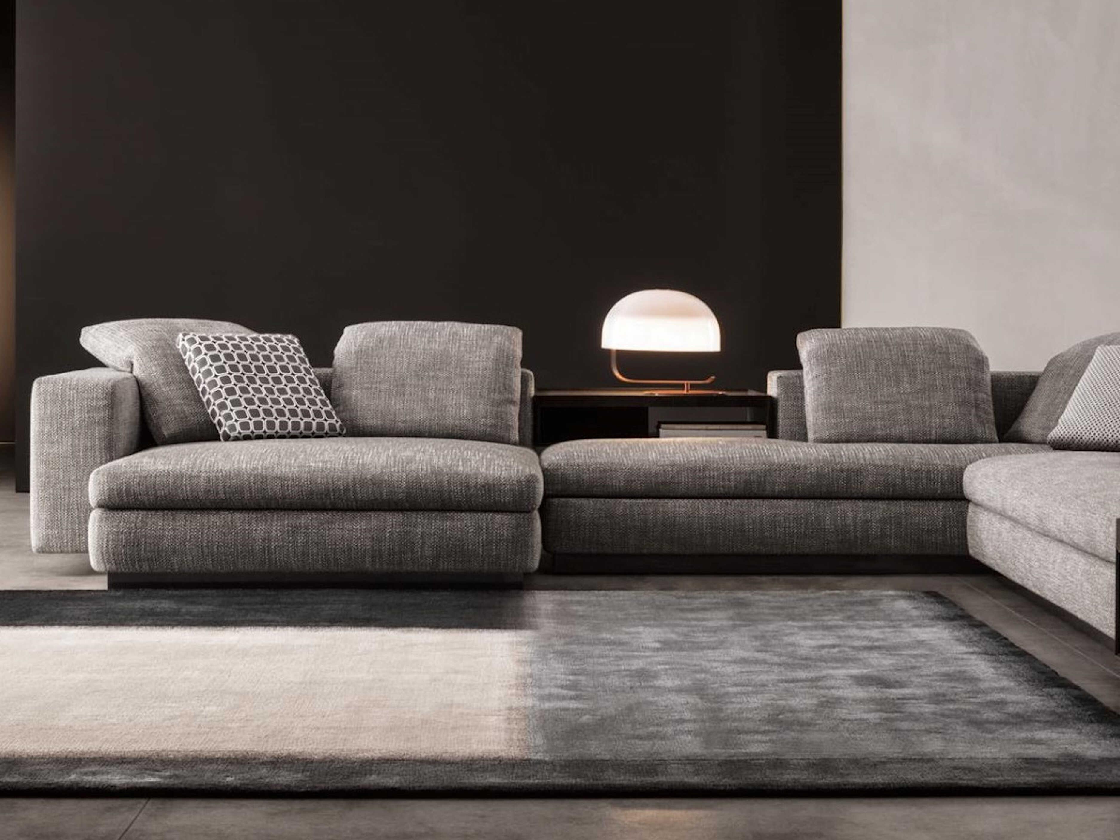 Oluce Zanuso Nut Brown Chrome Table Lamp