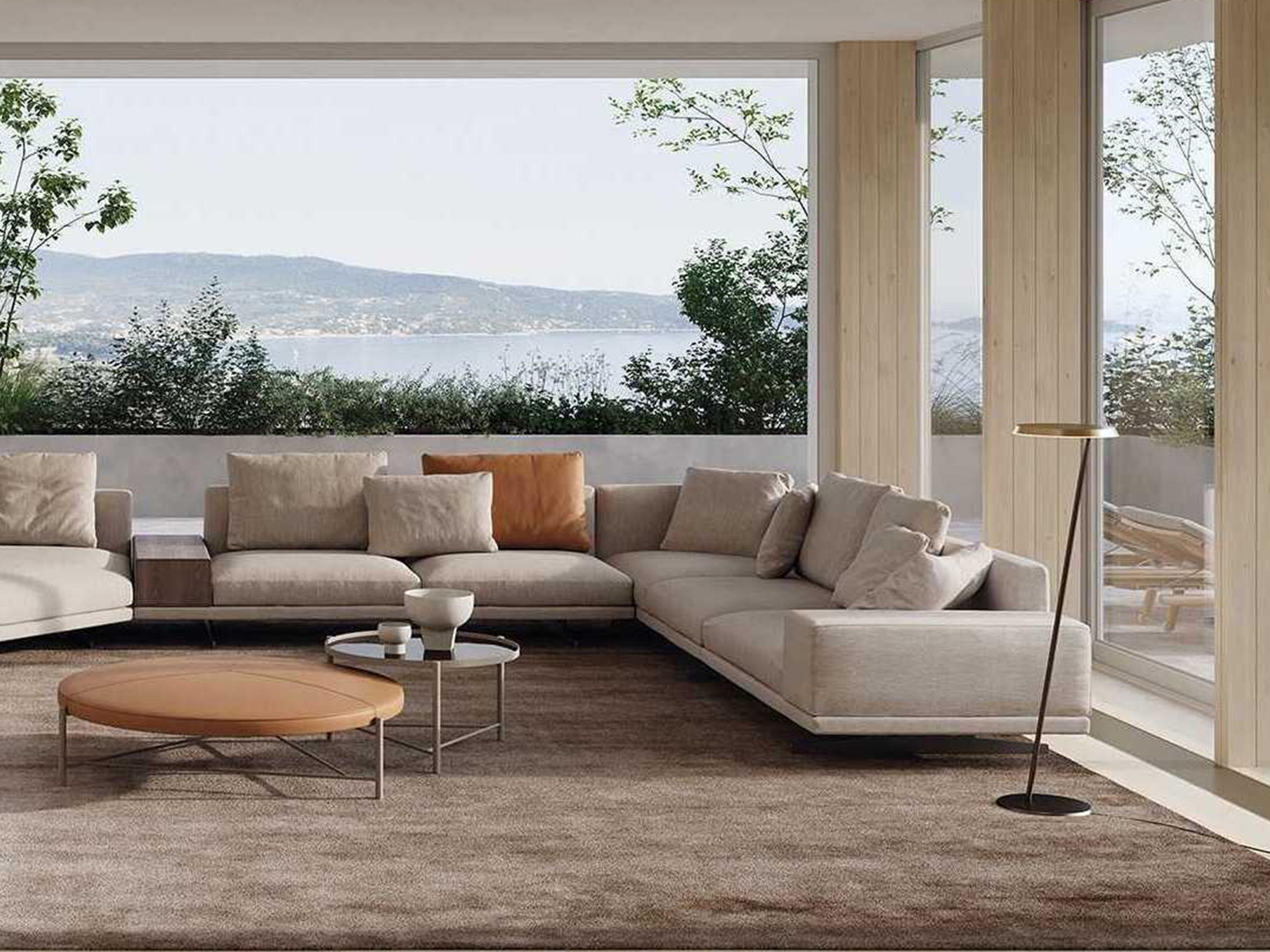 Oluce Amanita Anodic Bronze LED Floor Lamp