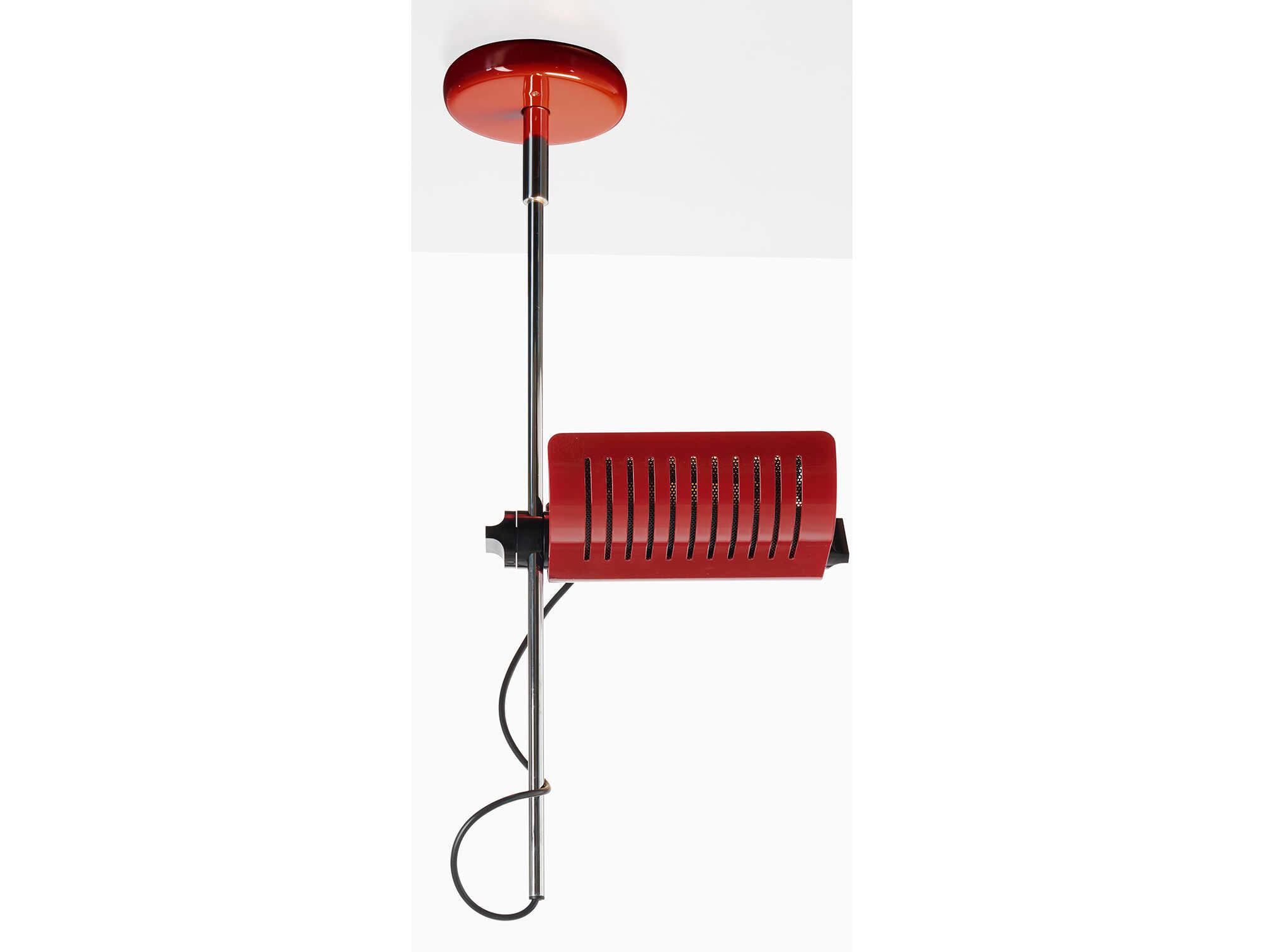 Oluce Colombo 1-Light Red Mini Pendant