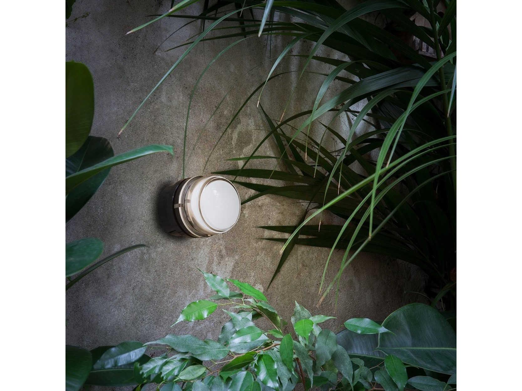 Oluce Fresnel 1 - Light LED Outdoor Wall Light