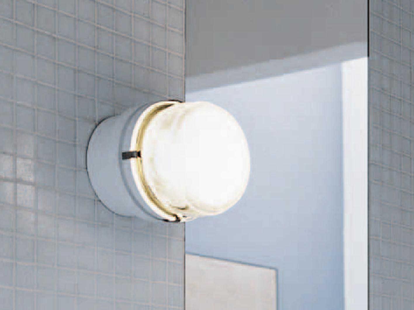 Oluce Fresnel 1 - Light LED Outdoor Wall Light