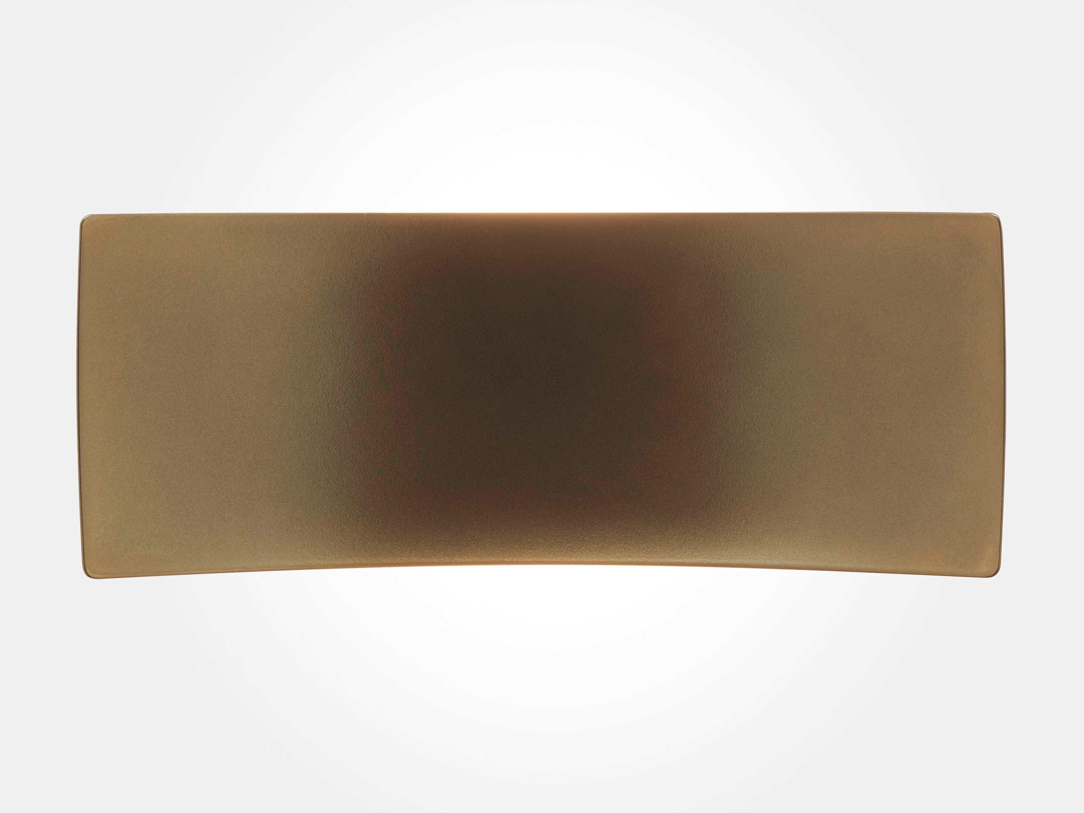 Oluce Lens 1-Light Anodic Bronze Wall Sconce