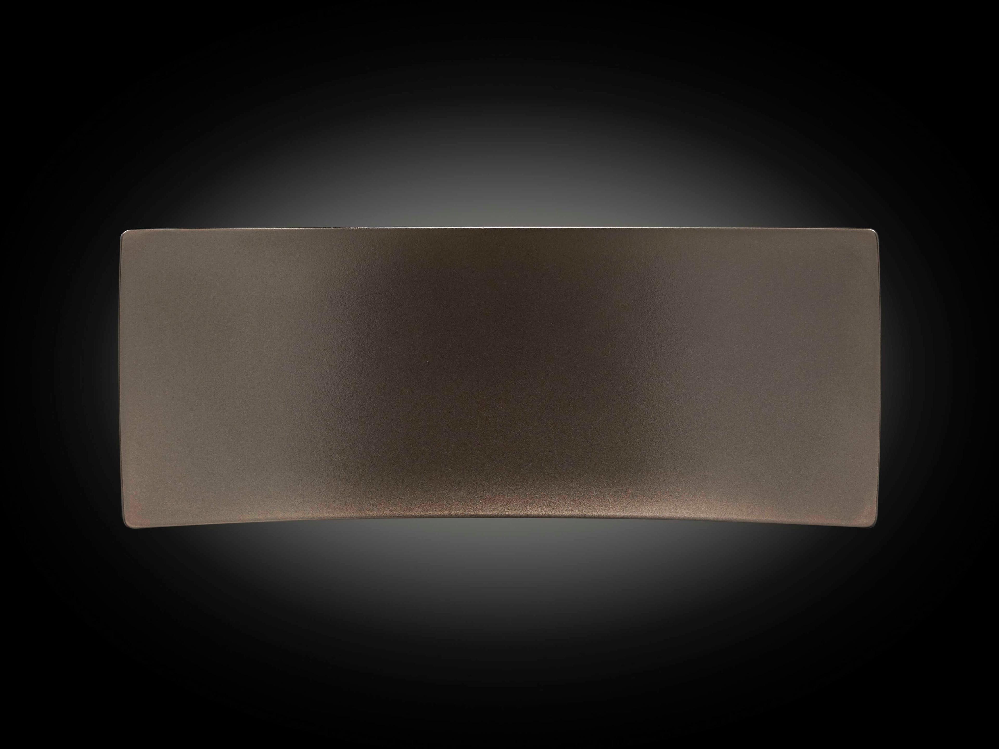 Oluce Lens 1-Light Anodic Bronze Wall Sconce