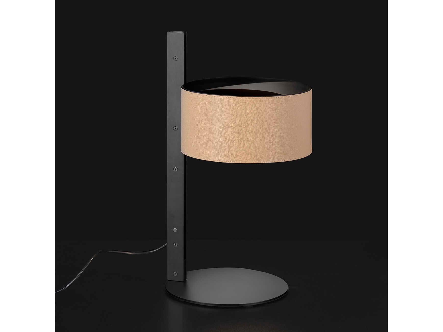 Oluce Parallel Sand Brown Table Lamp