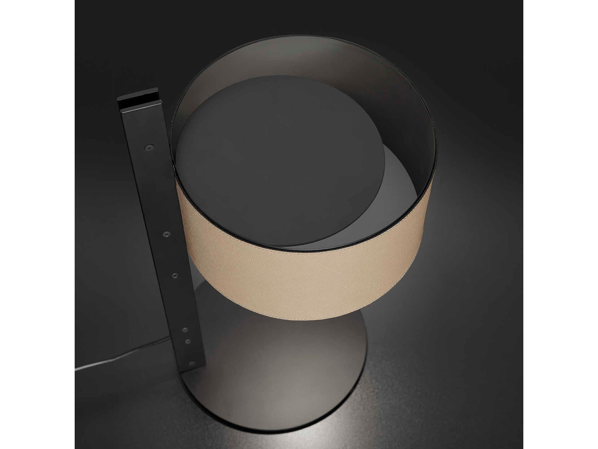 Oluce Parallel Sand Brown Table Lamp