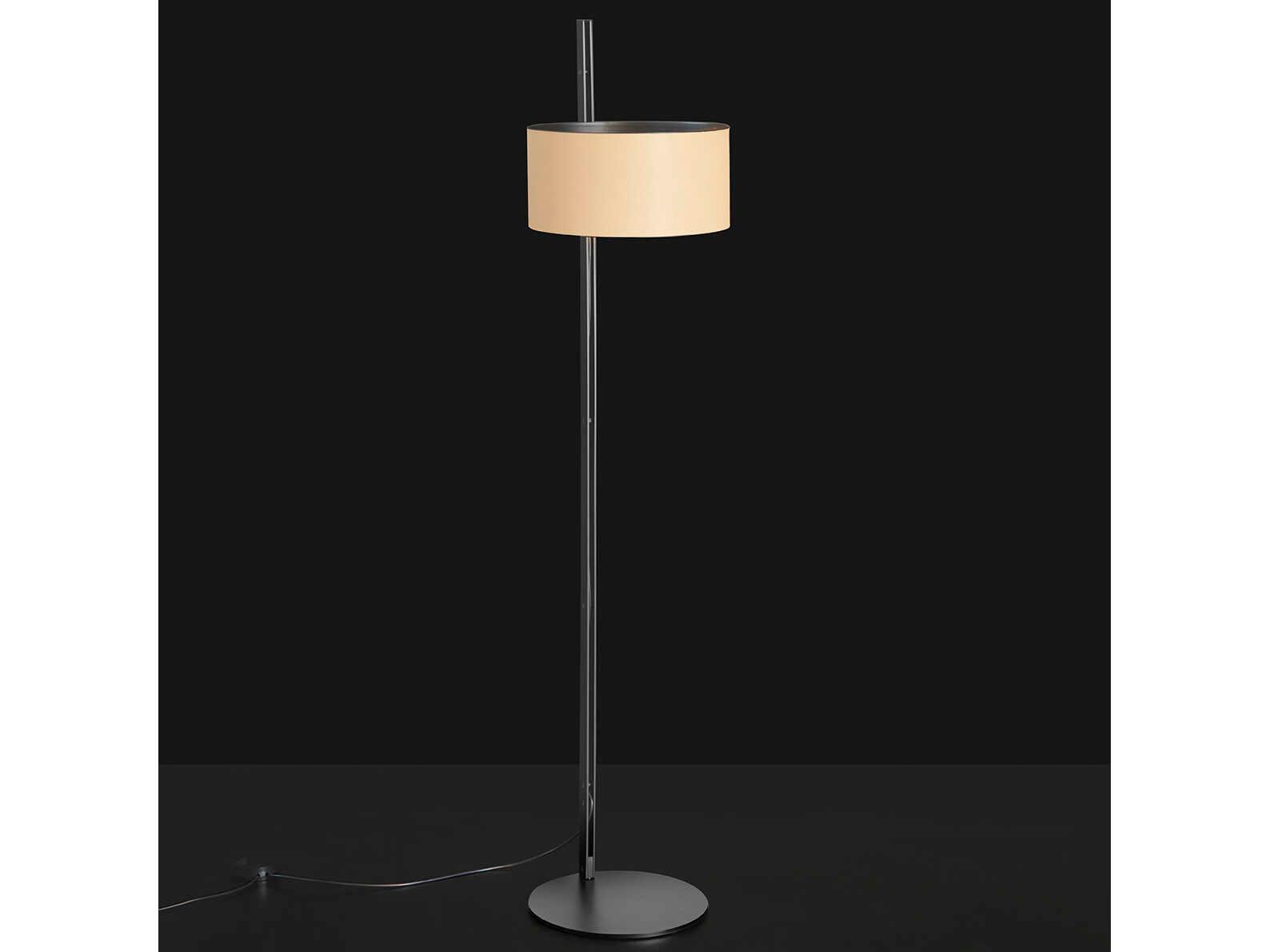 Oluce Parallel Sand Brown Floor Lamp