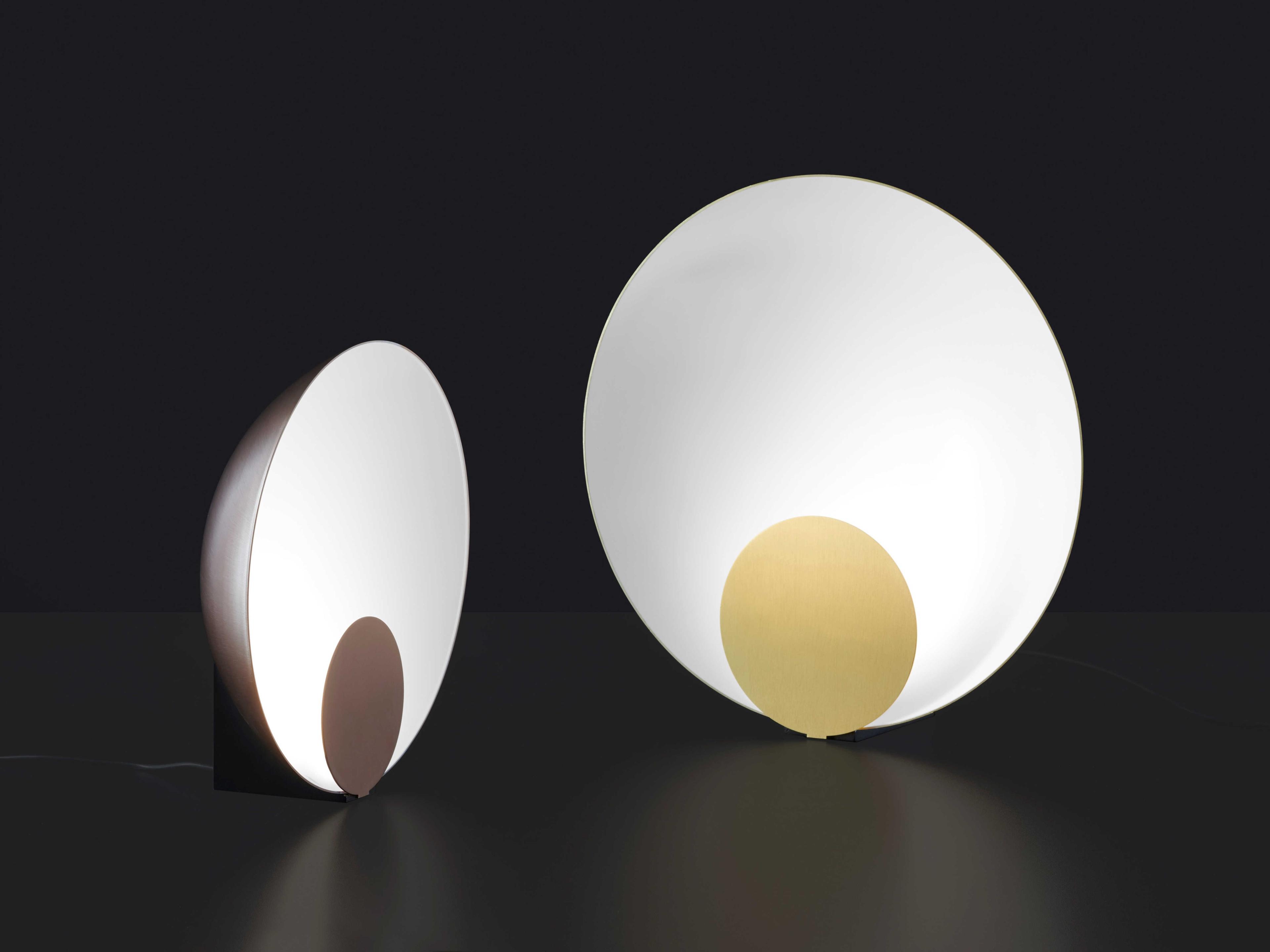 Oluce Siro Gold LED Table Lamp