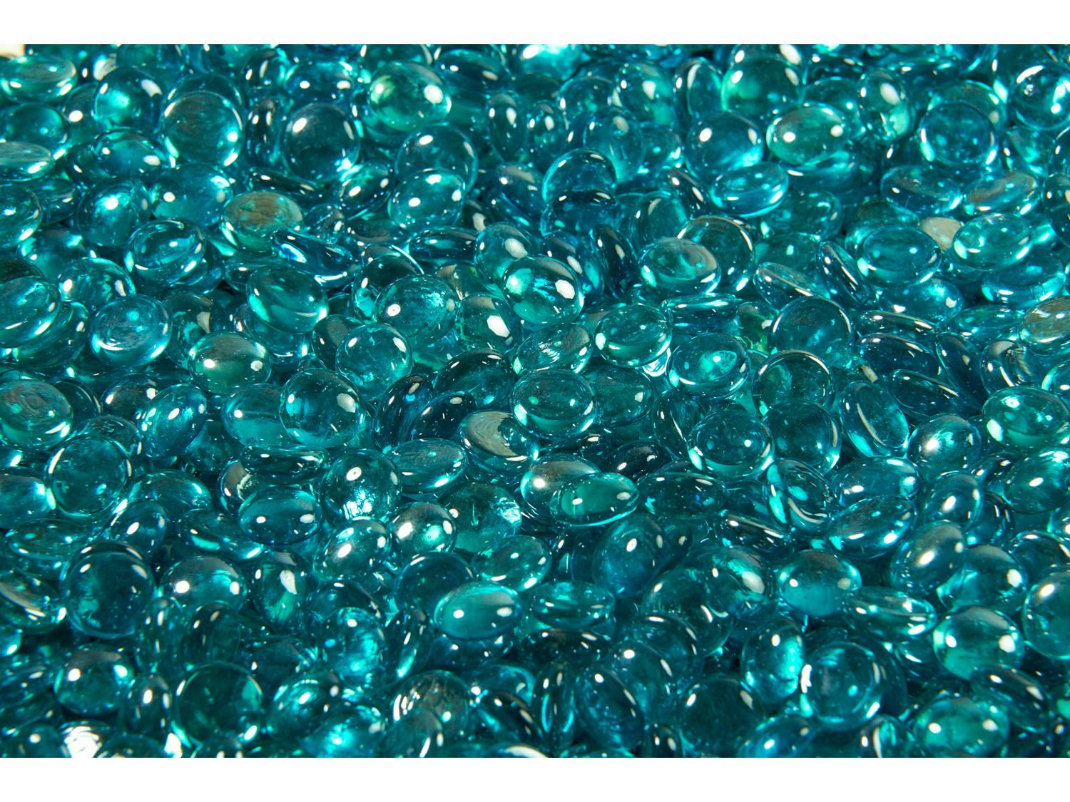 Outdoor Greatroom Classic Aquamarine Tempered Fire Glass Gems