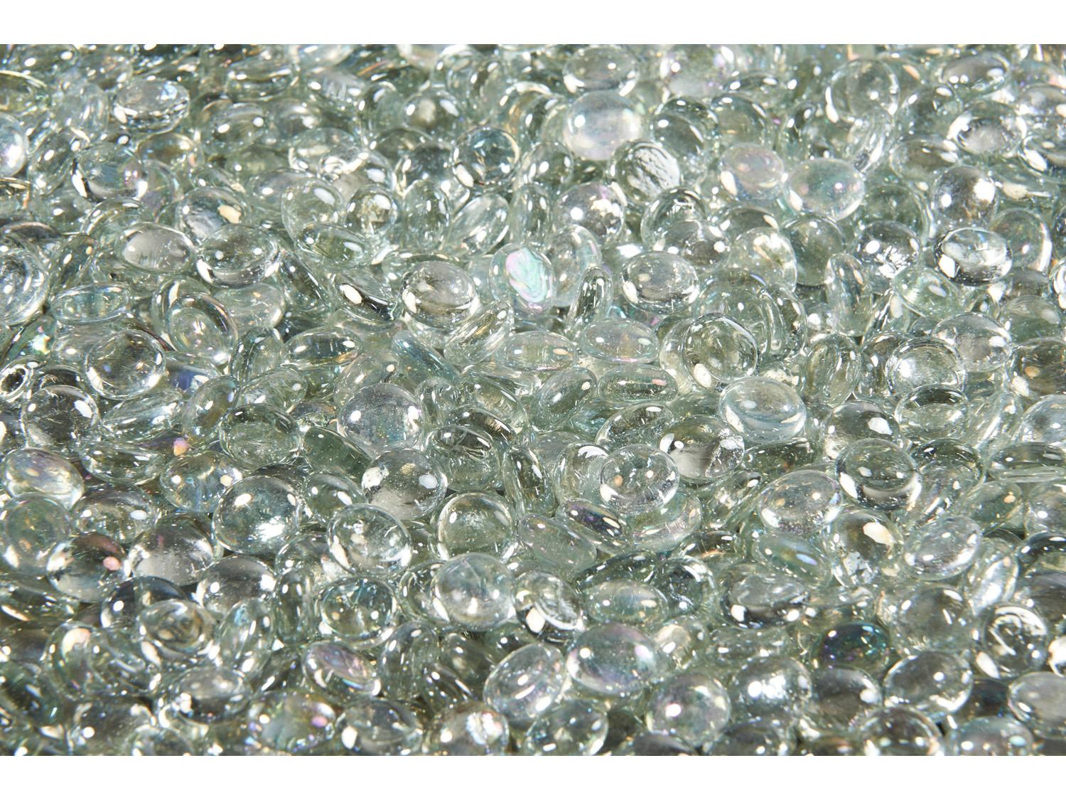 Outdoor Greatroom Classic Clear Tempered Fire Glass Gems