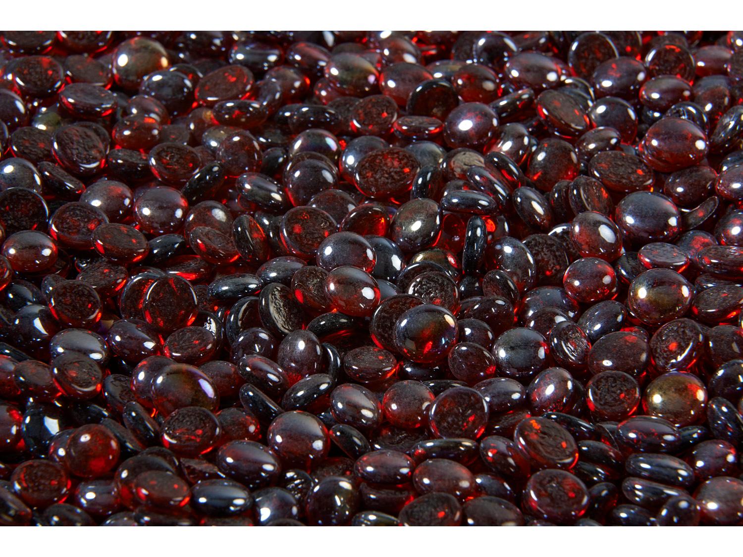 Outdoor Greatroom Classic Ruby Tempered Fire Glass Gems