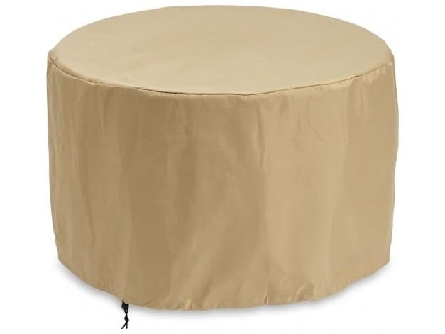 Outdoor Greatroom Round Tan Protective Cover for Cove 12'' Fire Bowl