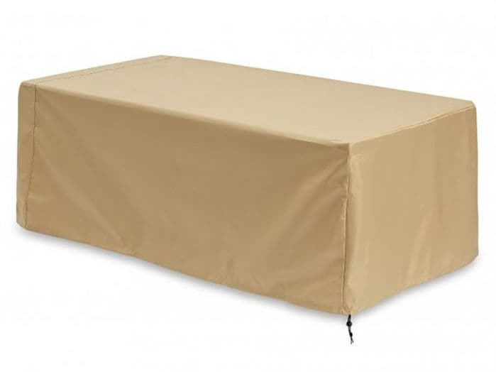 Outdoor Greatroom Rectangular Tan Protective Cover for Kinney and Cove 54 Fire Pit Tables