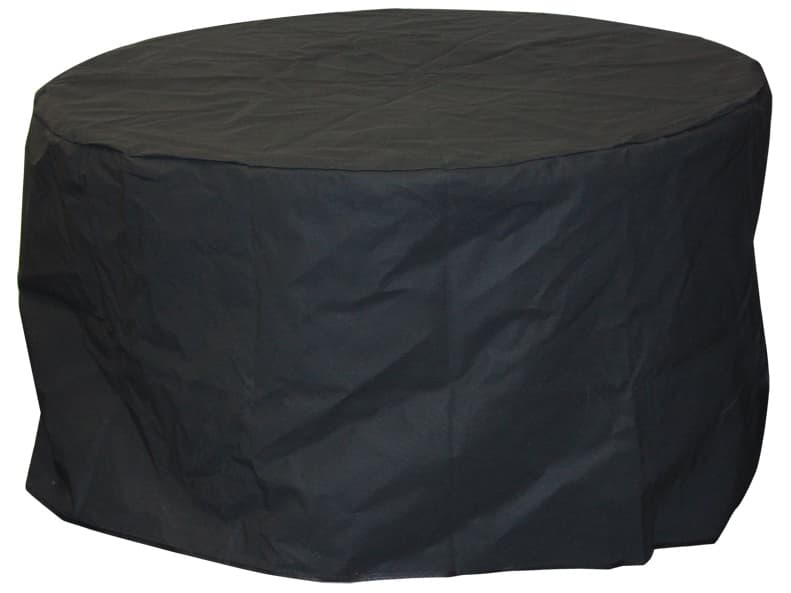 Outdoor Greatroom Round Tan Protective Cover for Beacon Fire Pit Tables