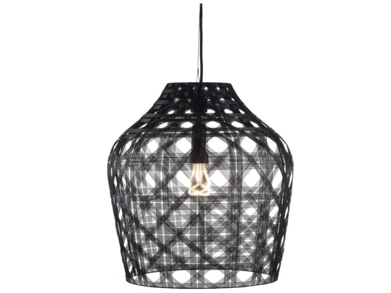 Oggetti Schema 1-Light Black Pendant