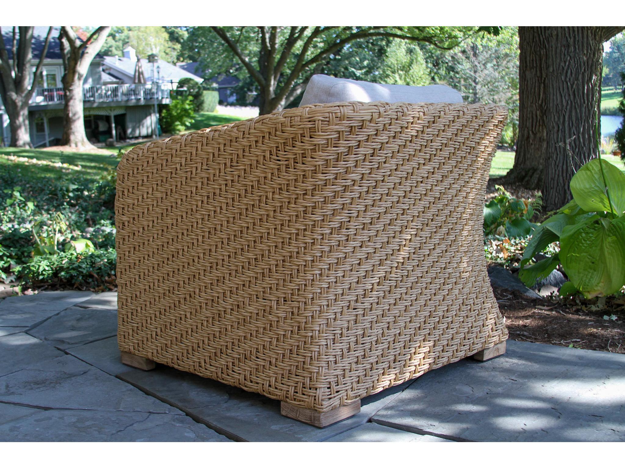 Outdoor Interiors Sahara Wicker Armchair