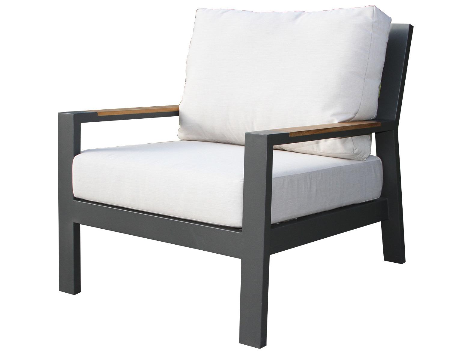 Outdoor Interiors Portofino Lounge Chair w Sunbrella (Price Includes Two)