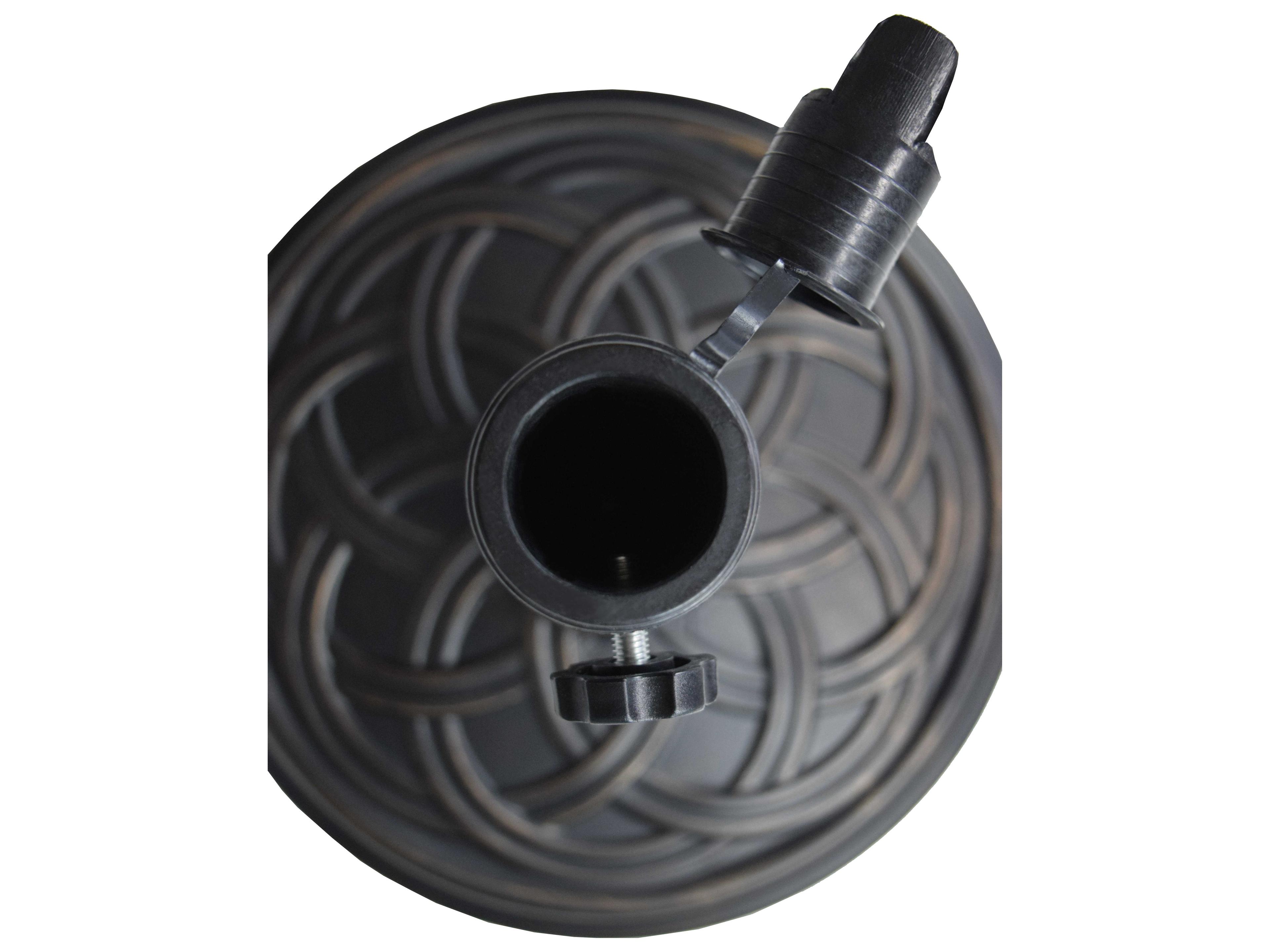 Oakland Living Cast Stone Multiuse Garden Décor or Umbrella Stand