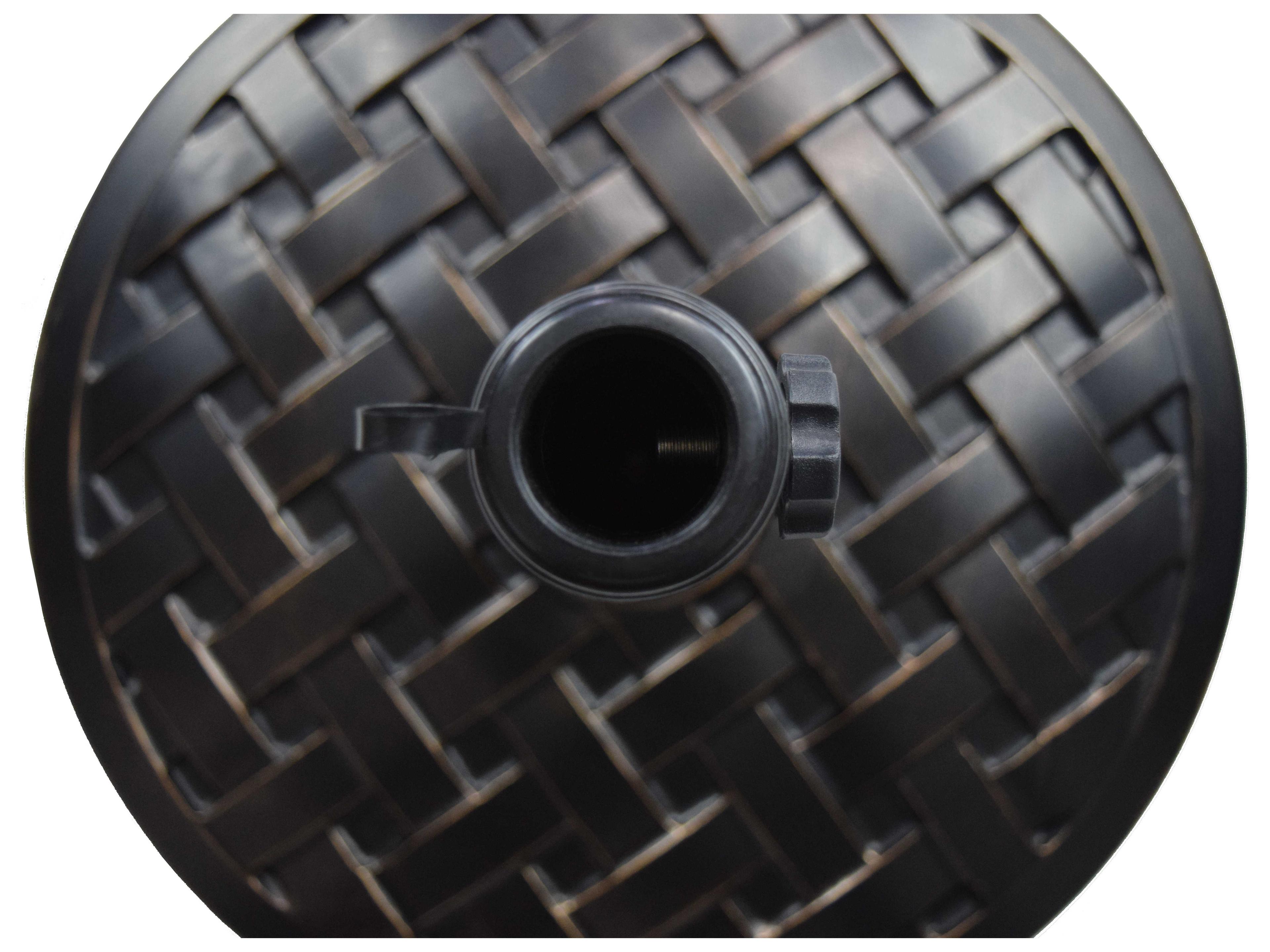 Oakland Living Cast Stone Multiuse Garden Décor or Umbrell Stand