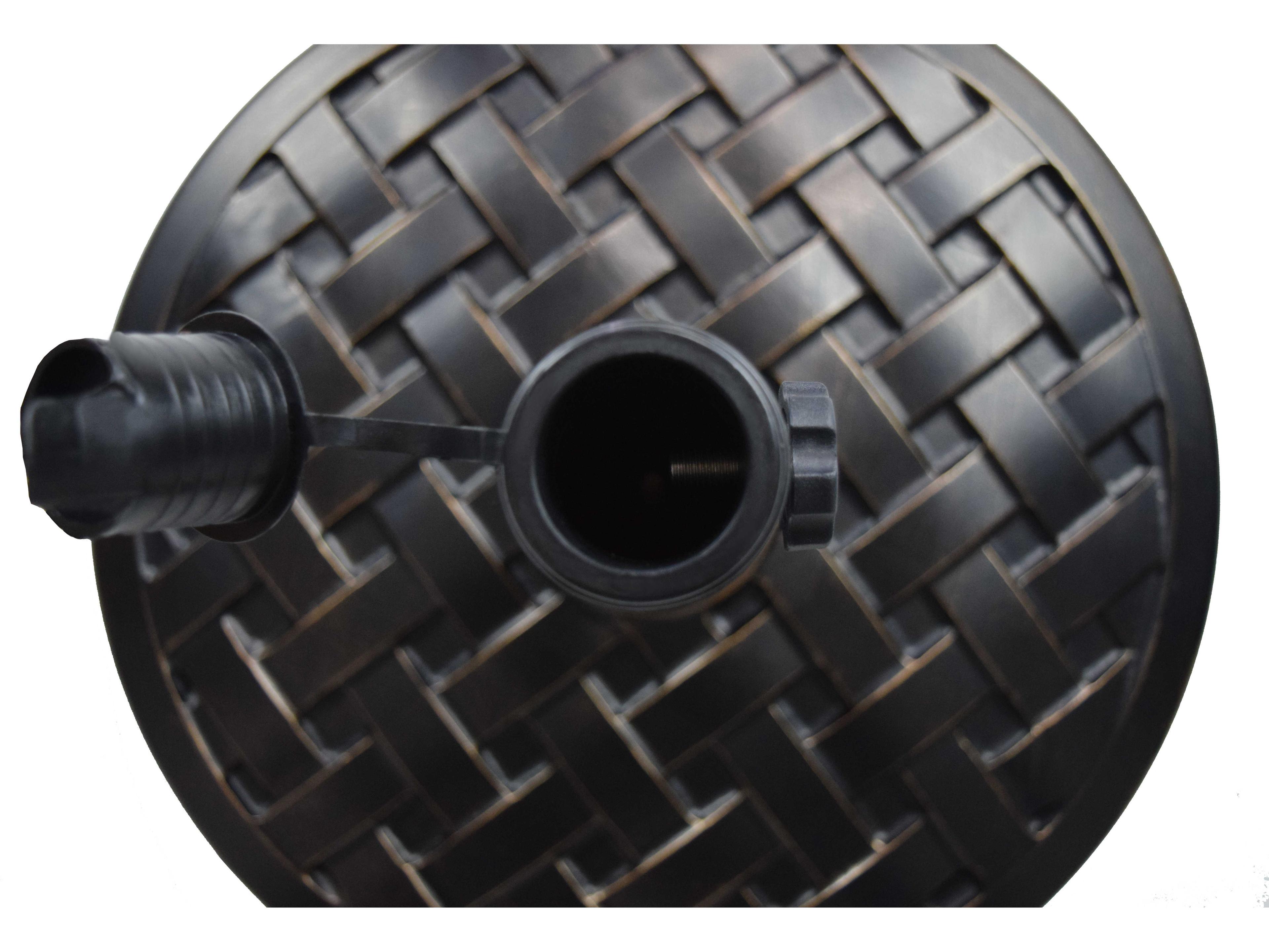 Oakland Living Cast Stone Multiuse Garden Décor or Umbrell Stand