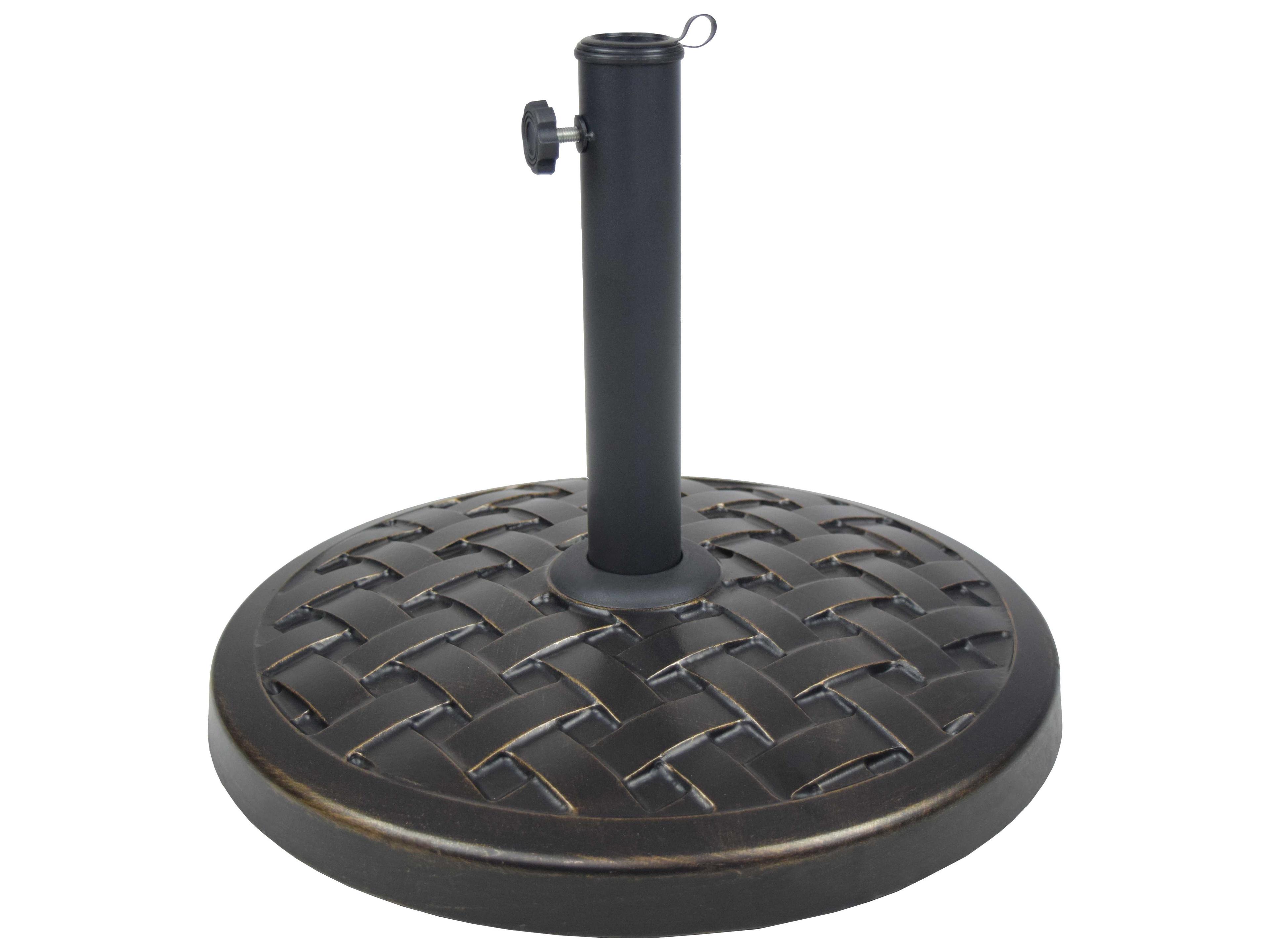 Oakland Living Cast Stone Multiuse Garden Décor or Umbrell Stand