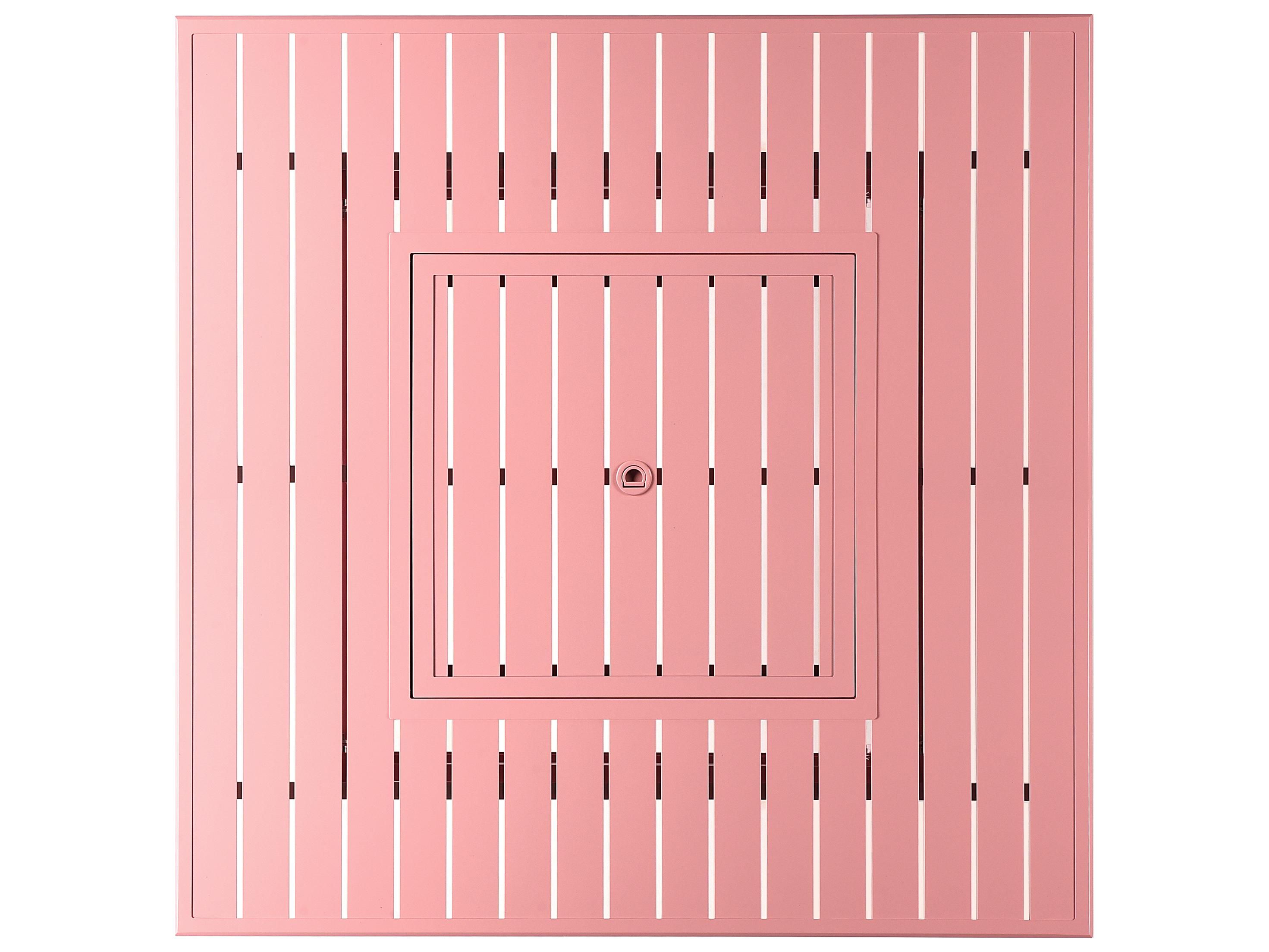 Oakland Living Square Aluminum Propane Outdoor Patio Fire Pit Table with Glass Beads