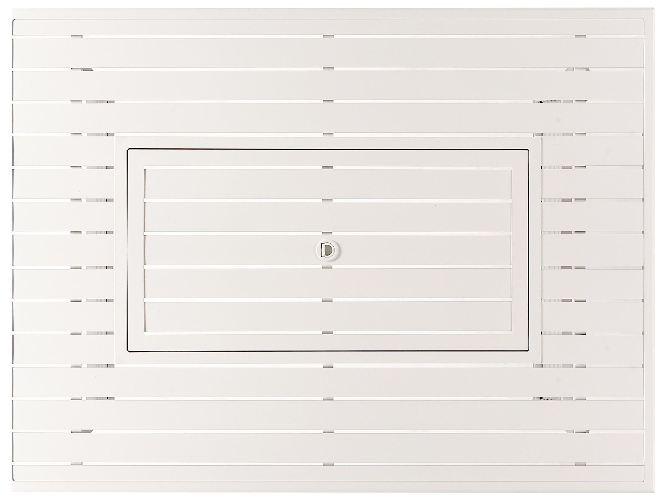 Oakland Living Rectangular Aluminum Propane Outdoor Fire Pit Table