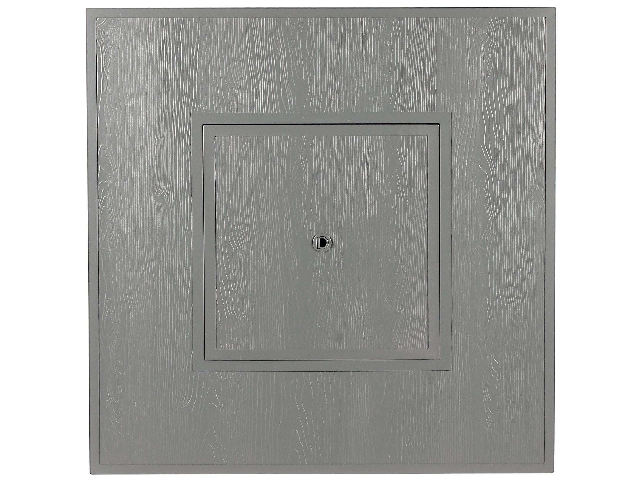 Oakland Living Square Aluminum Propane Outdoor Fire Pit Table with Glass Beads