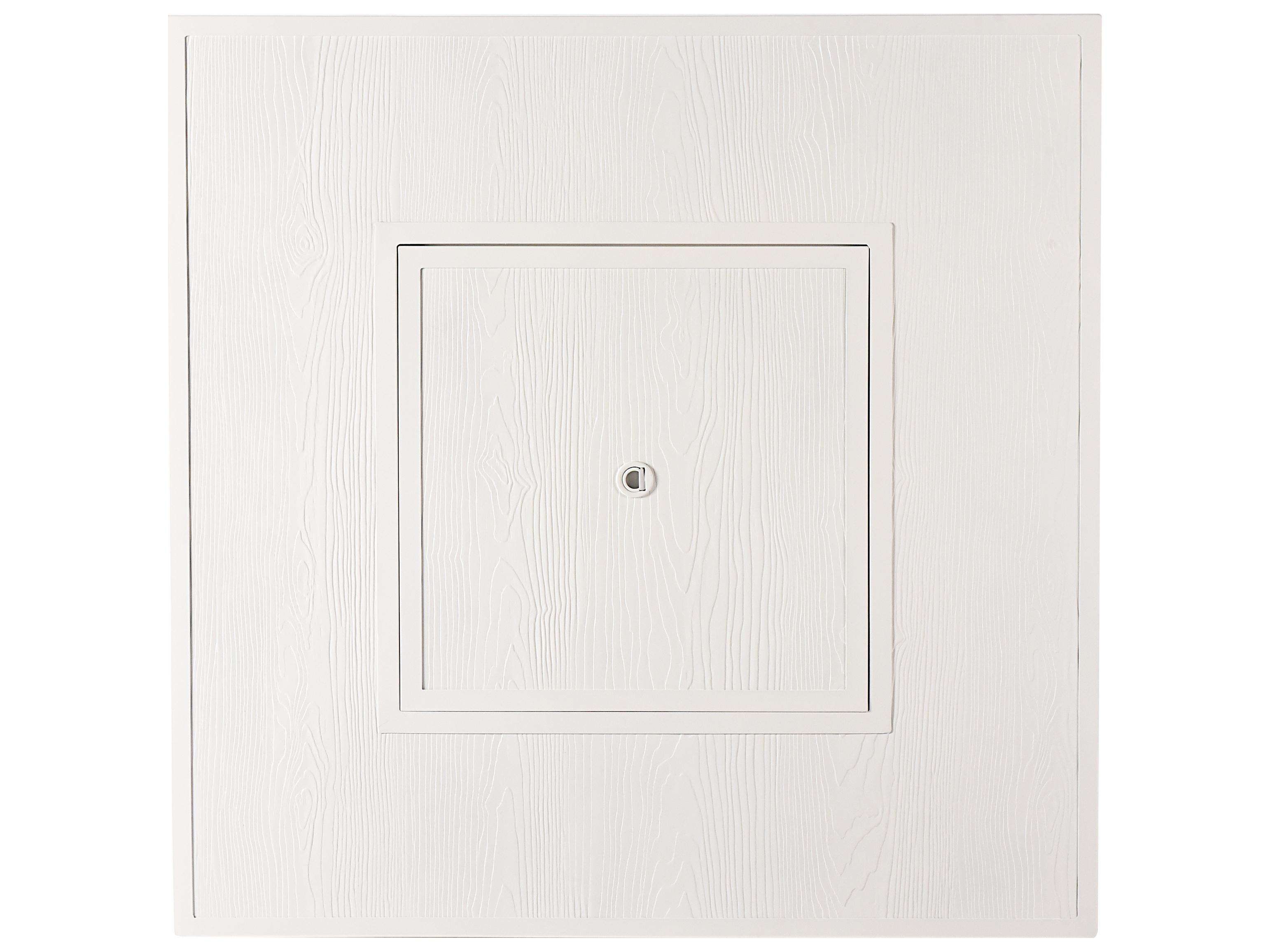 Oakland Living Square Aluminum Propane Outdoor Patio Fire Pit Table with Glass Beads