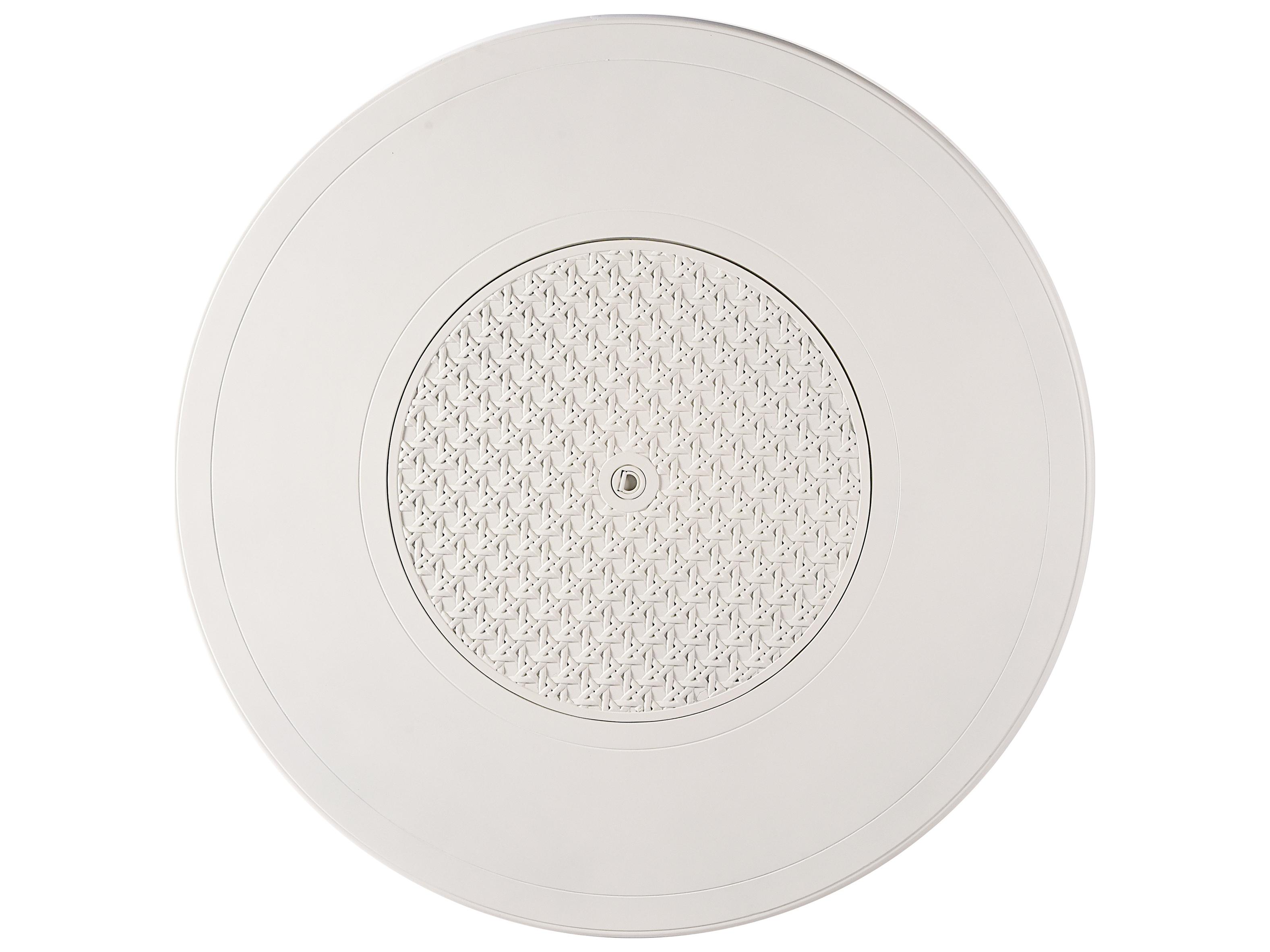 Oakland Living Round Aluminum Propane Outdoor Fire Pit Table with Glass Beads